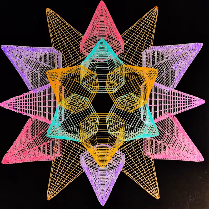 Gen-X | Generative Art | Black Square II