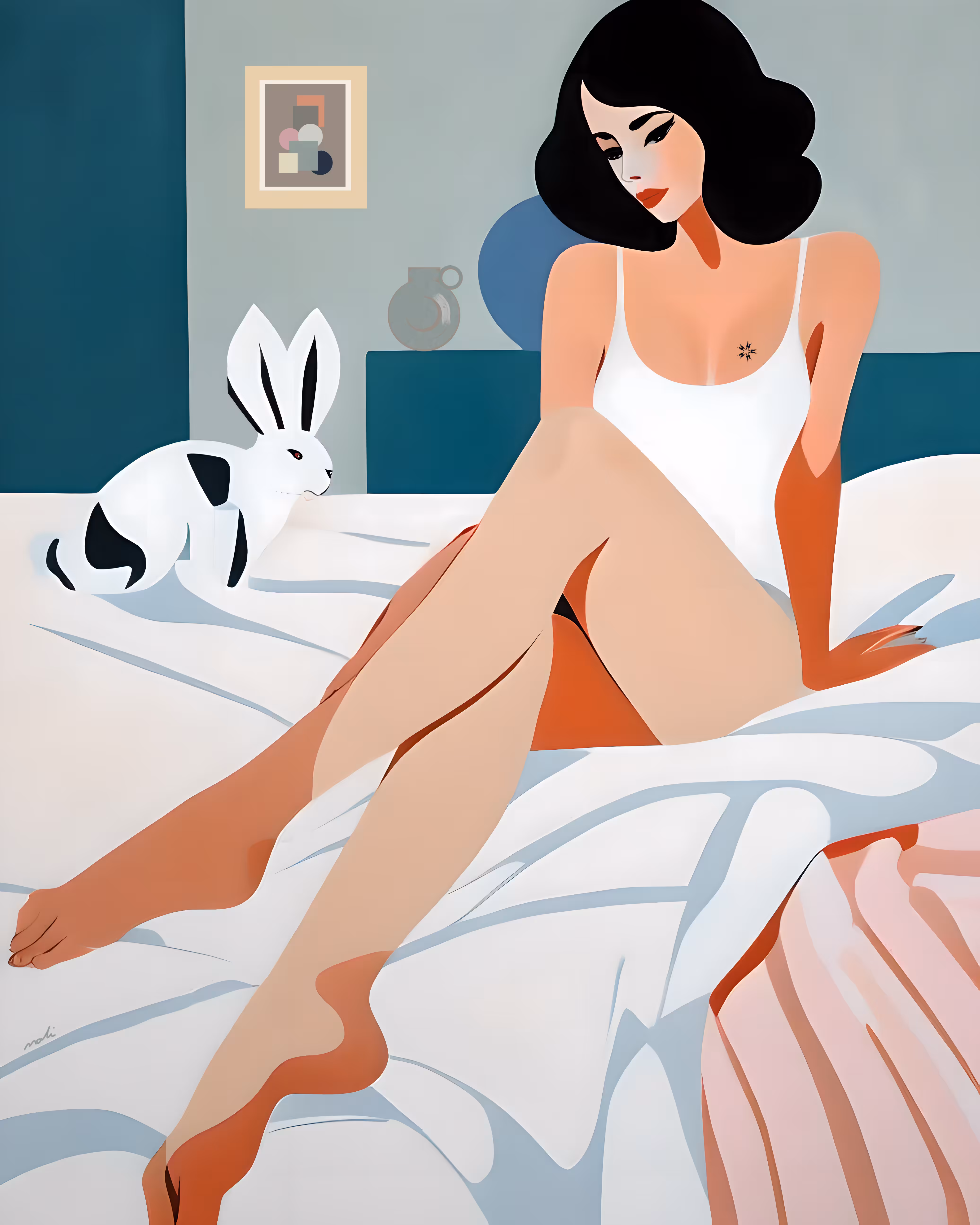 Shapes & colors: Morning Bunny 