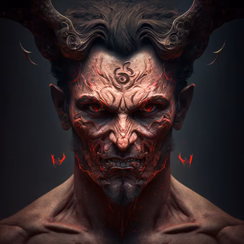 Captured Devil