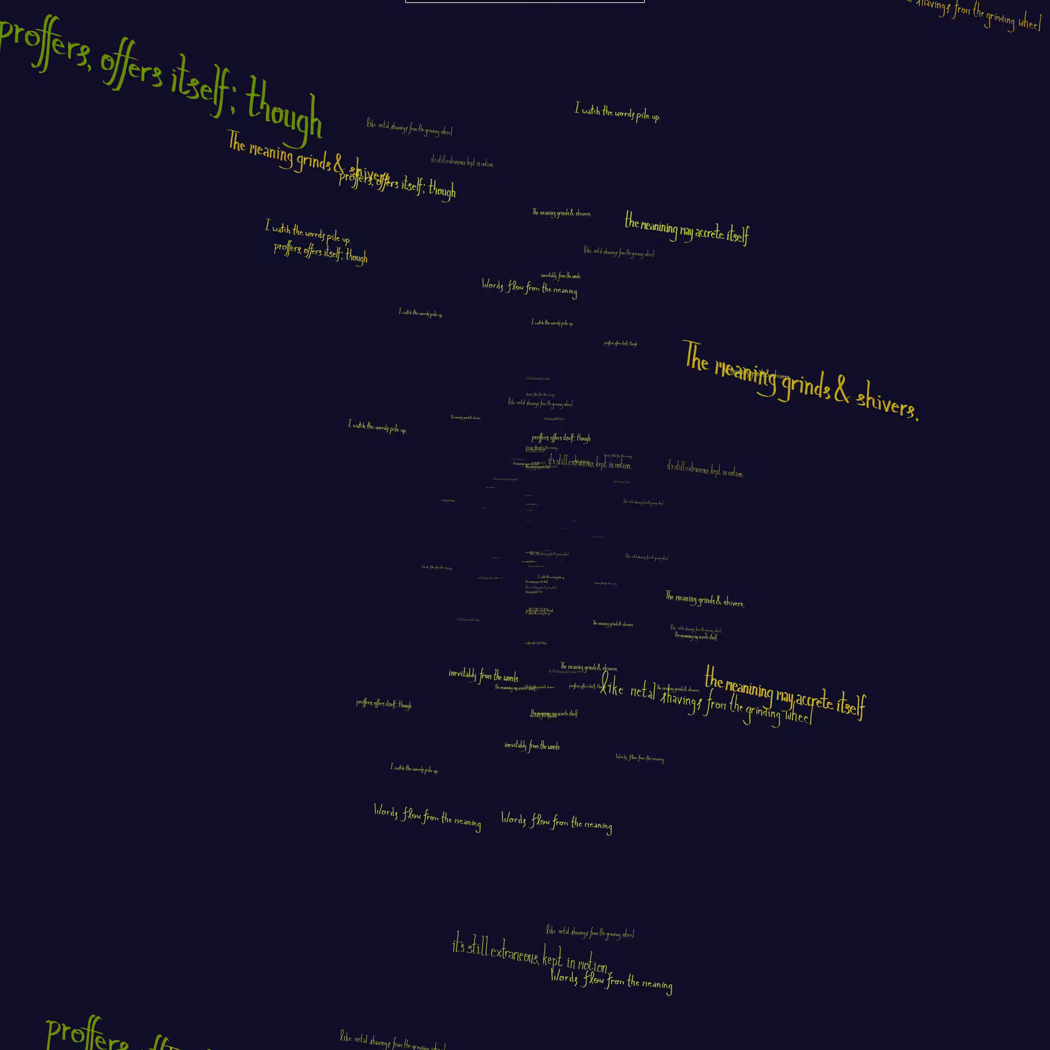 Wordflow #68