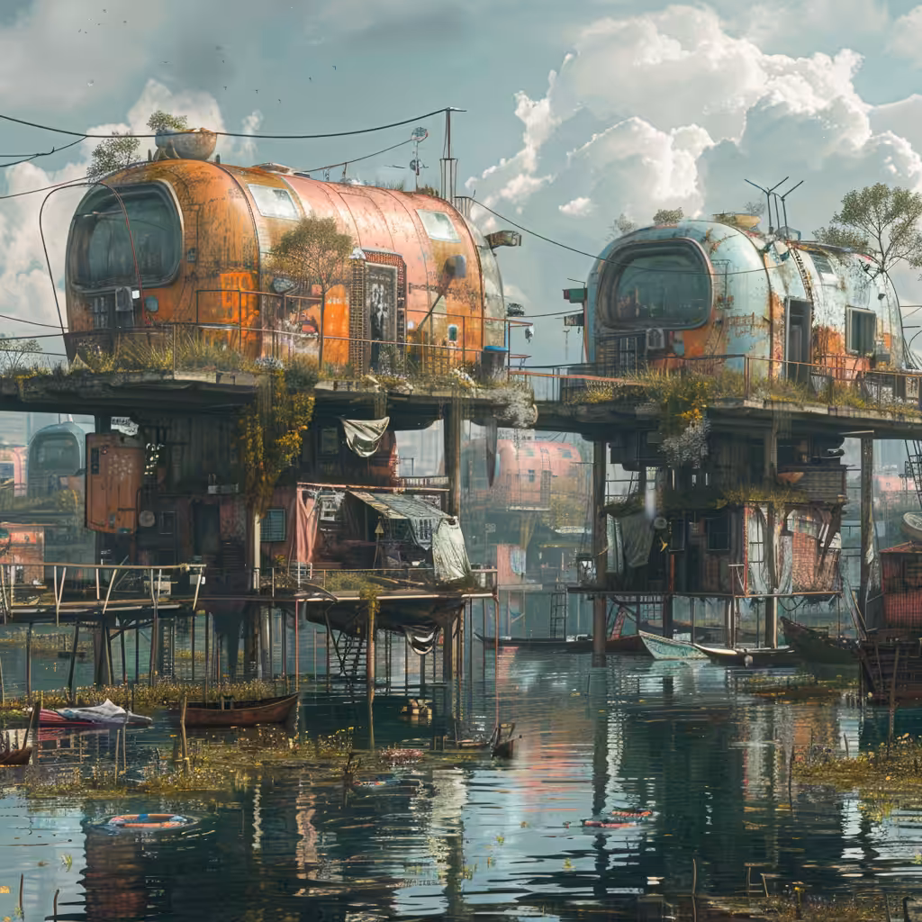 Solarpunk Dystopia