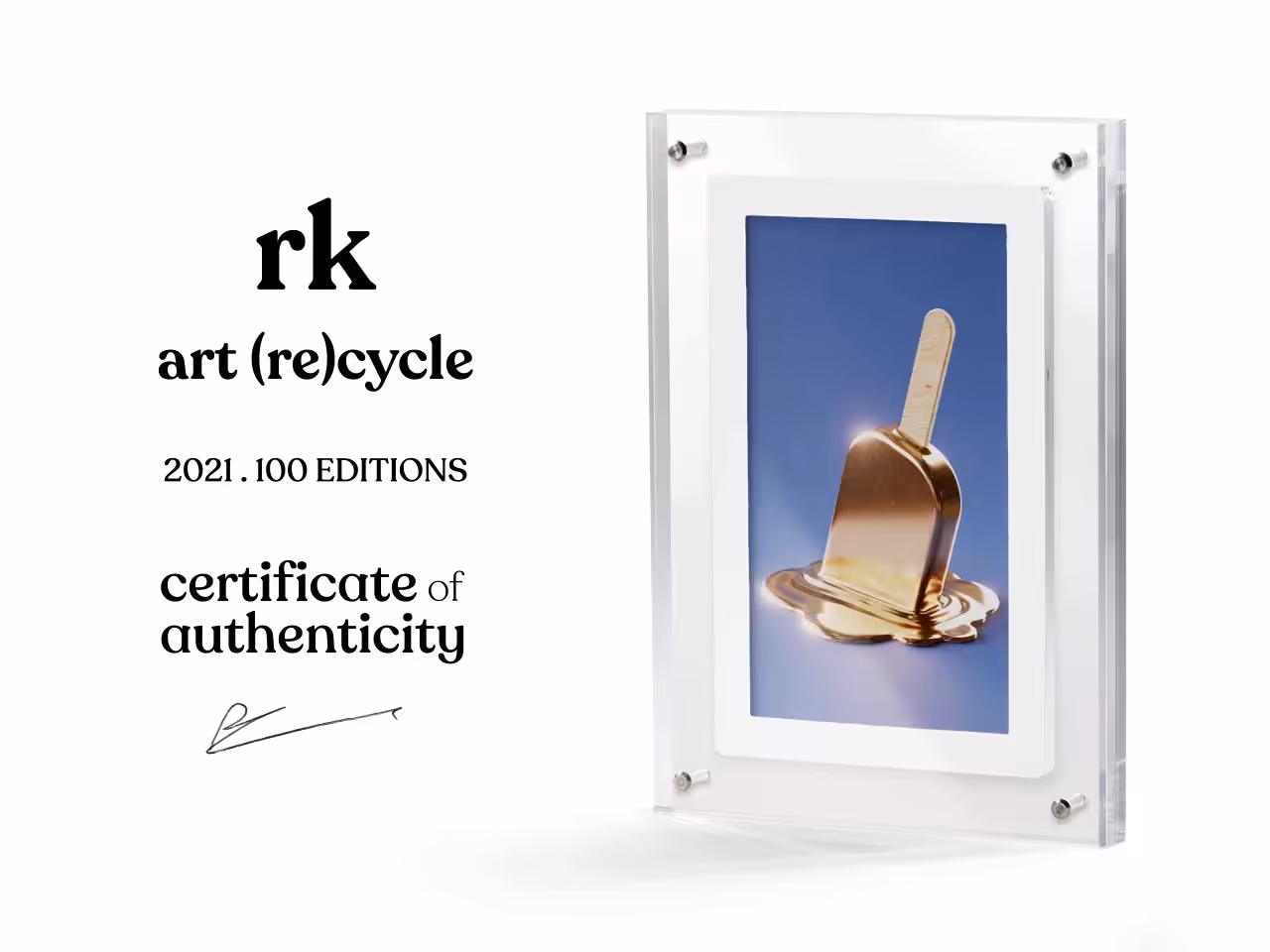 RK Infinite Objects