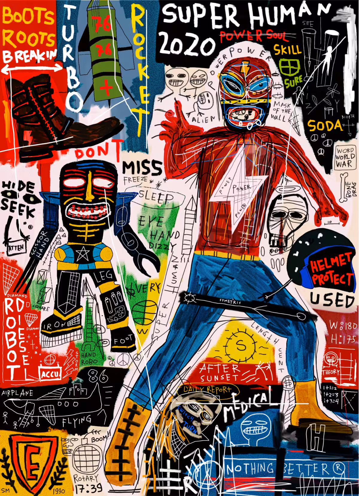 Blank Superhero