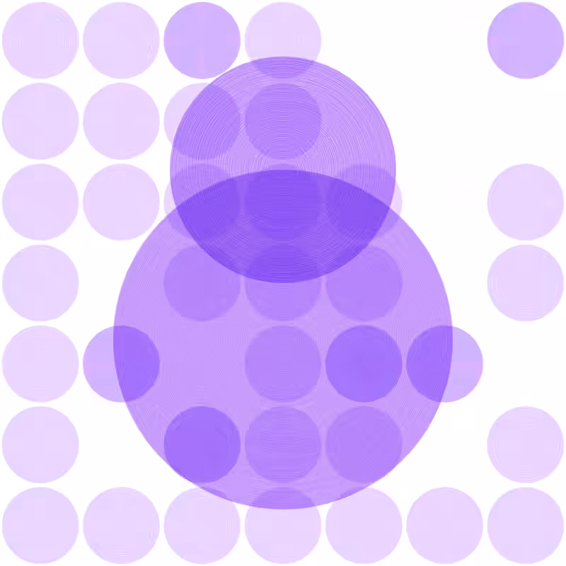 Brushed Circles #111