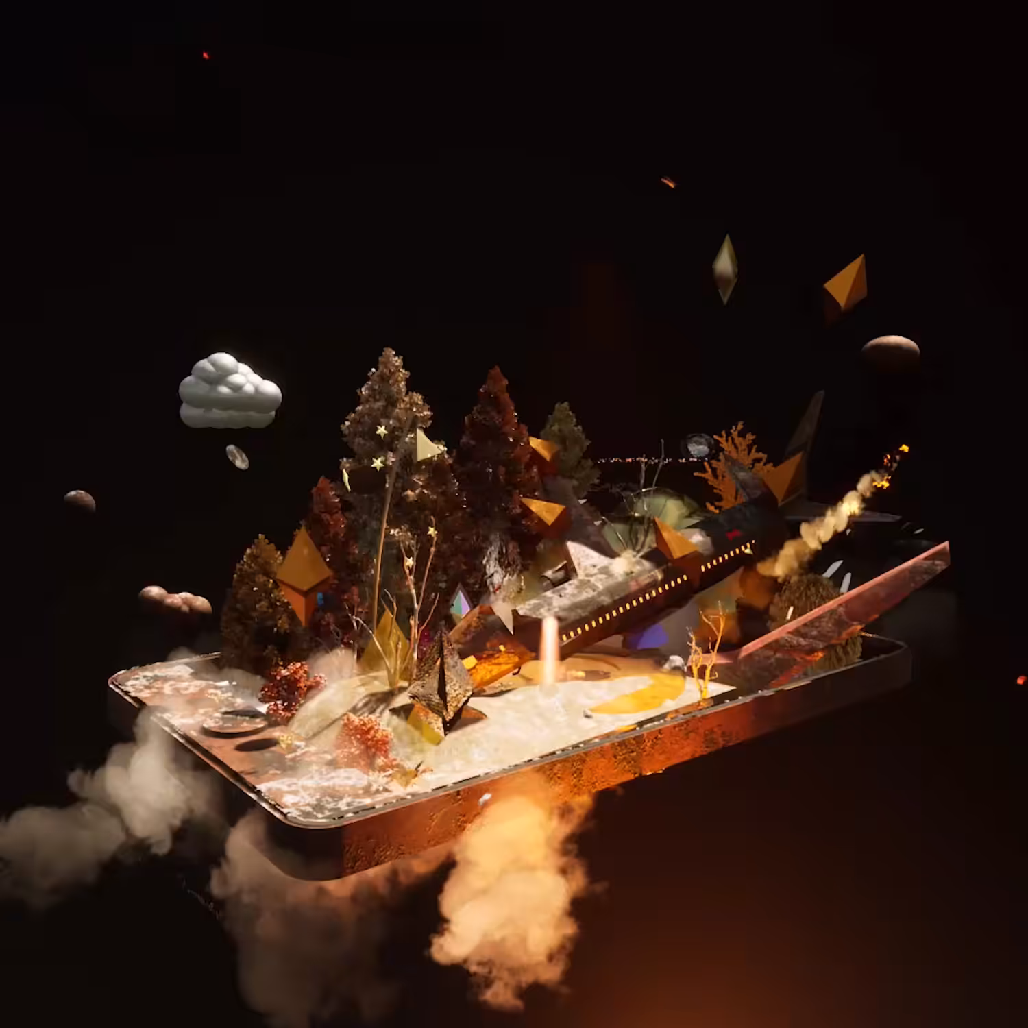 Plane Garden on your Phone