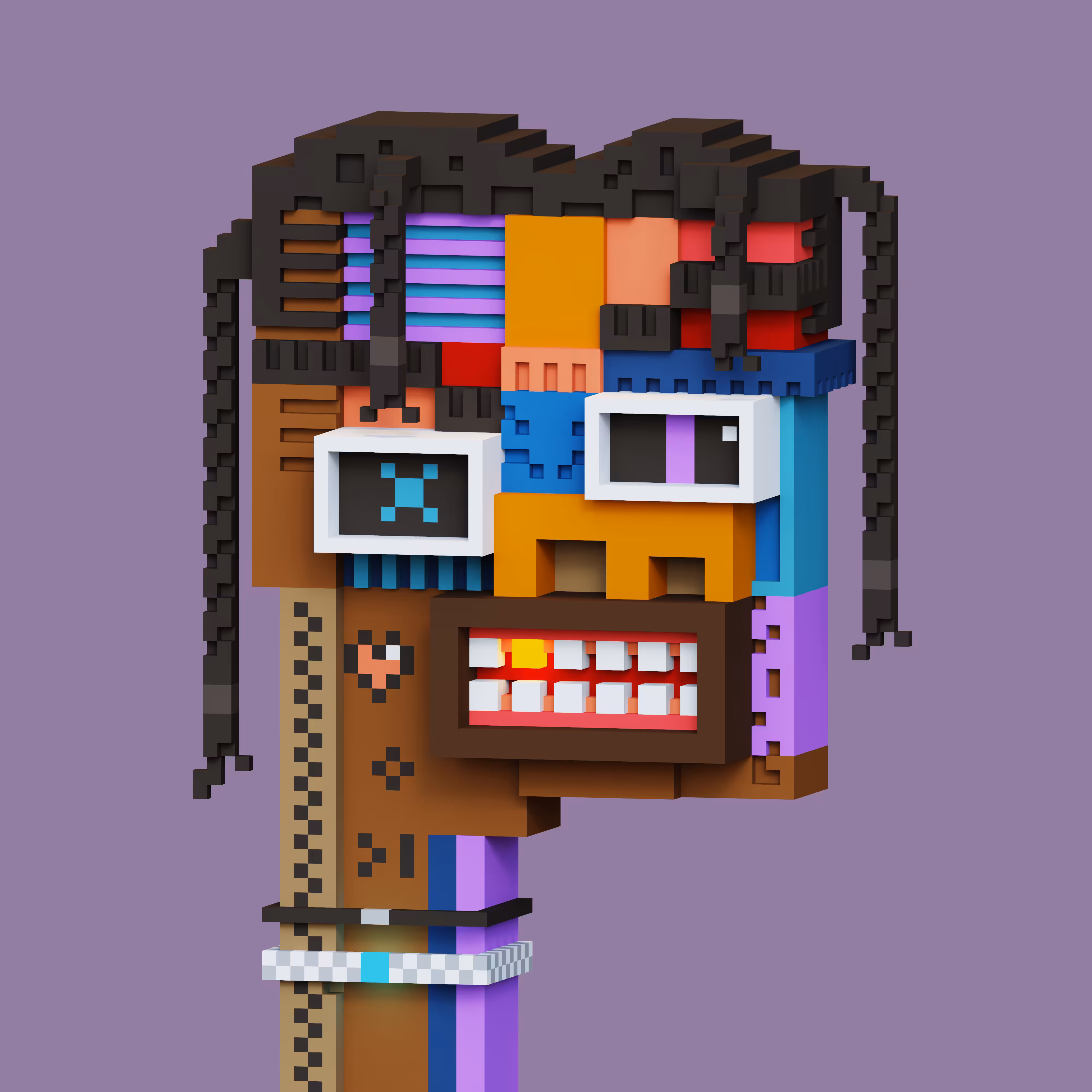 Pop Cubism Voxel 19