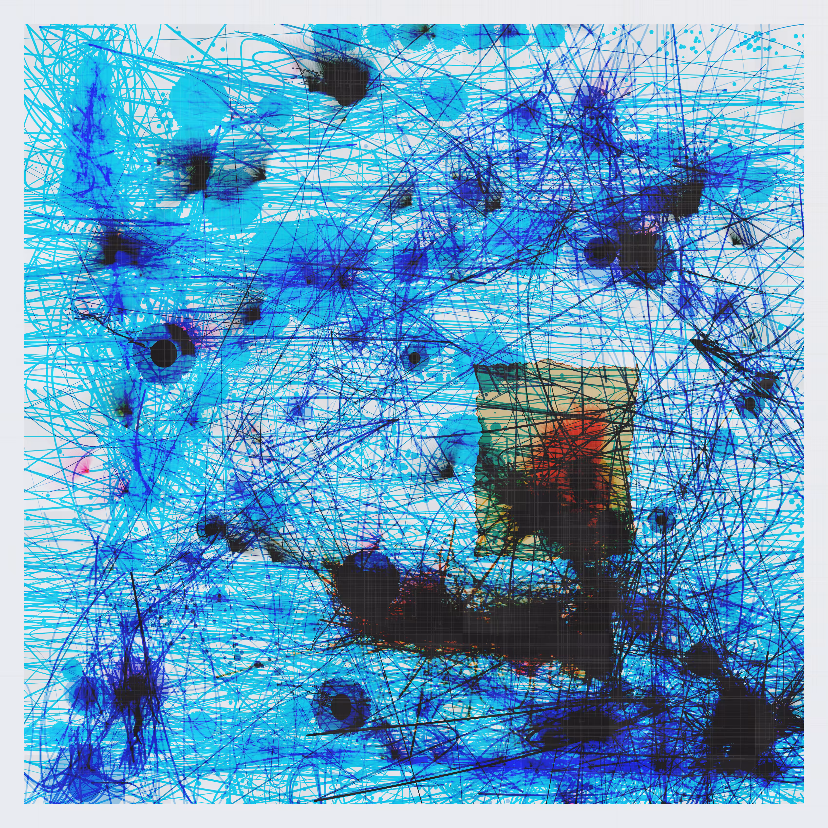 Blue, Thinking of Flowers