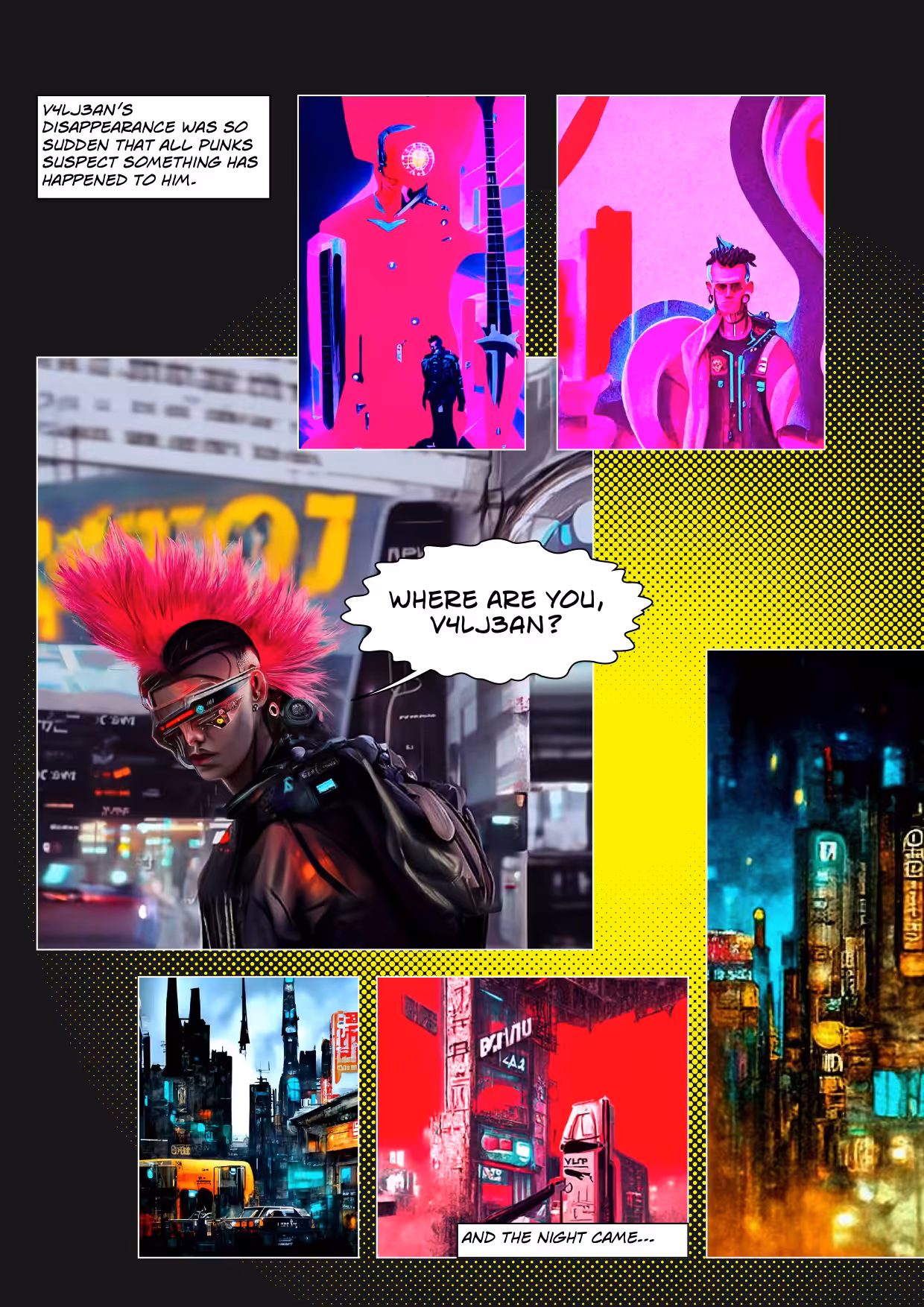 GAN_PostPunk - Storyboard