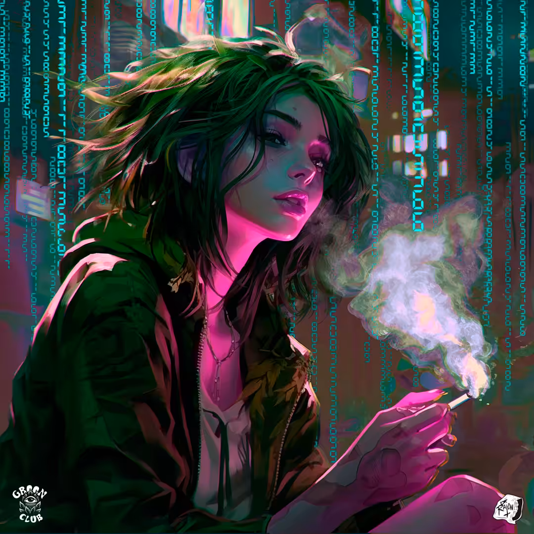 GREEN CLUB: 36 - Smoke Girl 1 