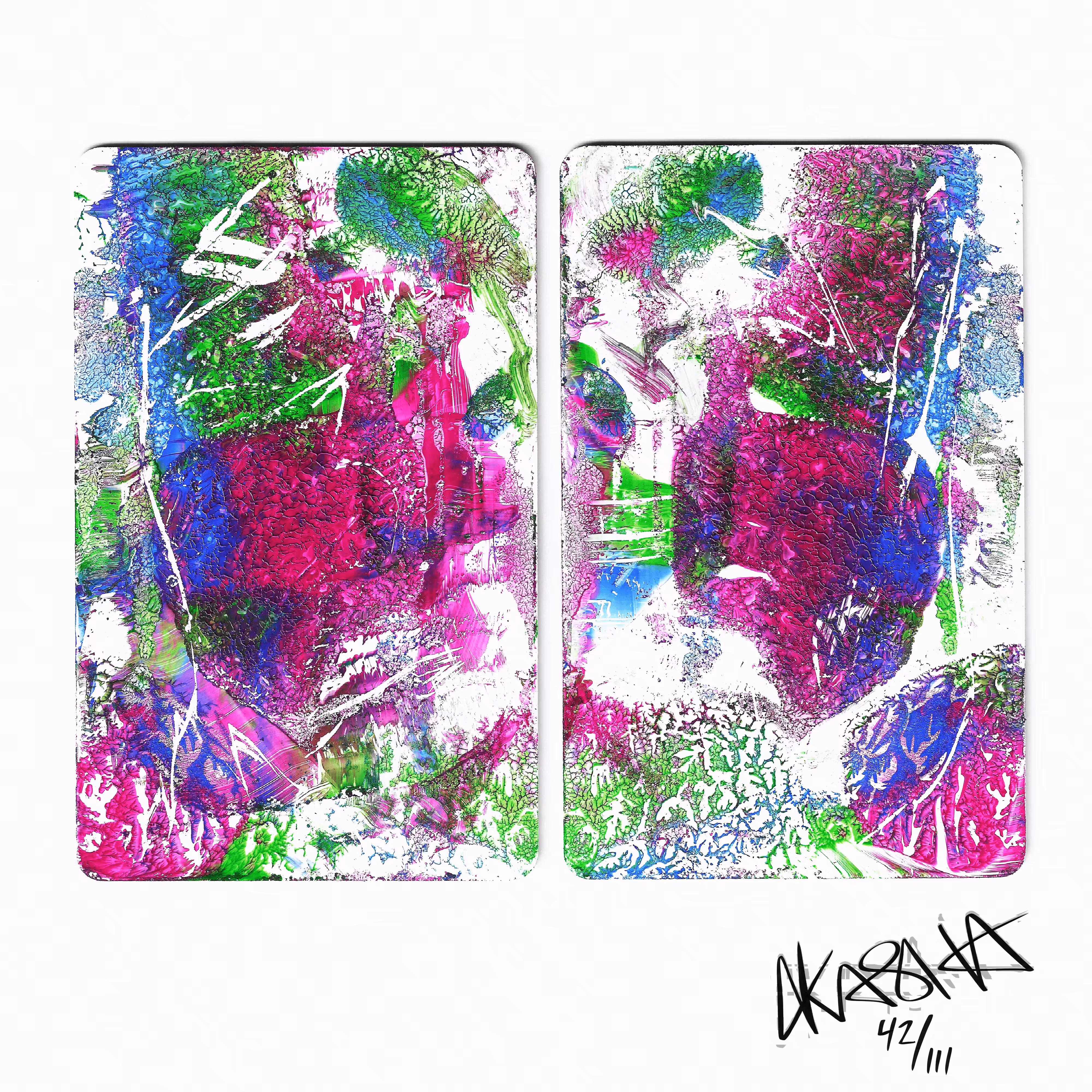 Micro Diptych: Frenetic Kinetic