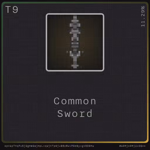 Gear for your quests - Sword #127