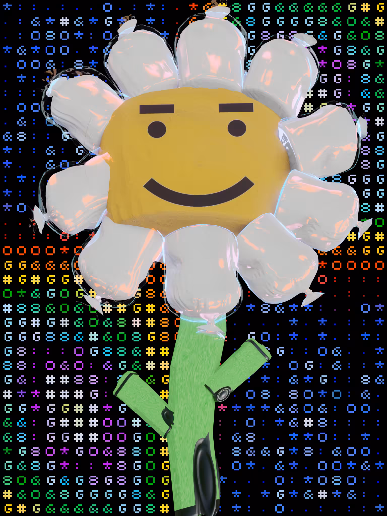 TrashBagFlower #2