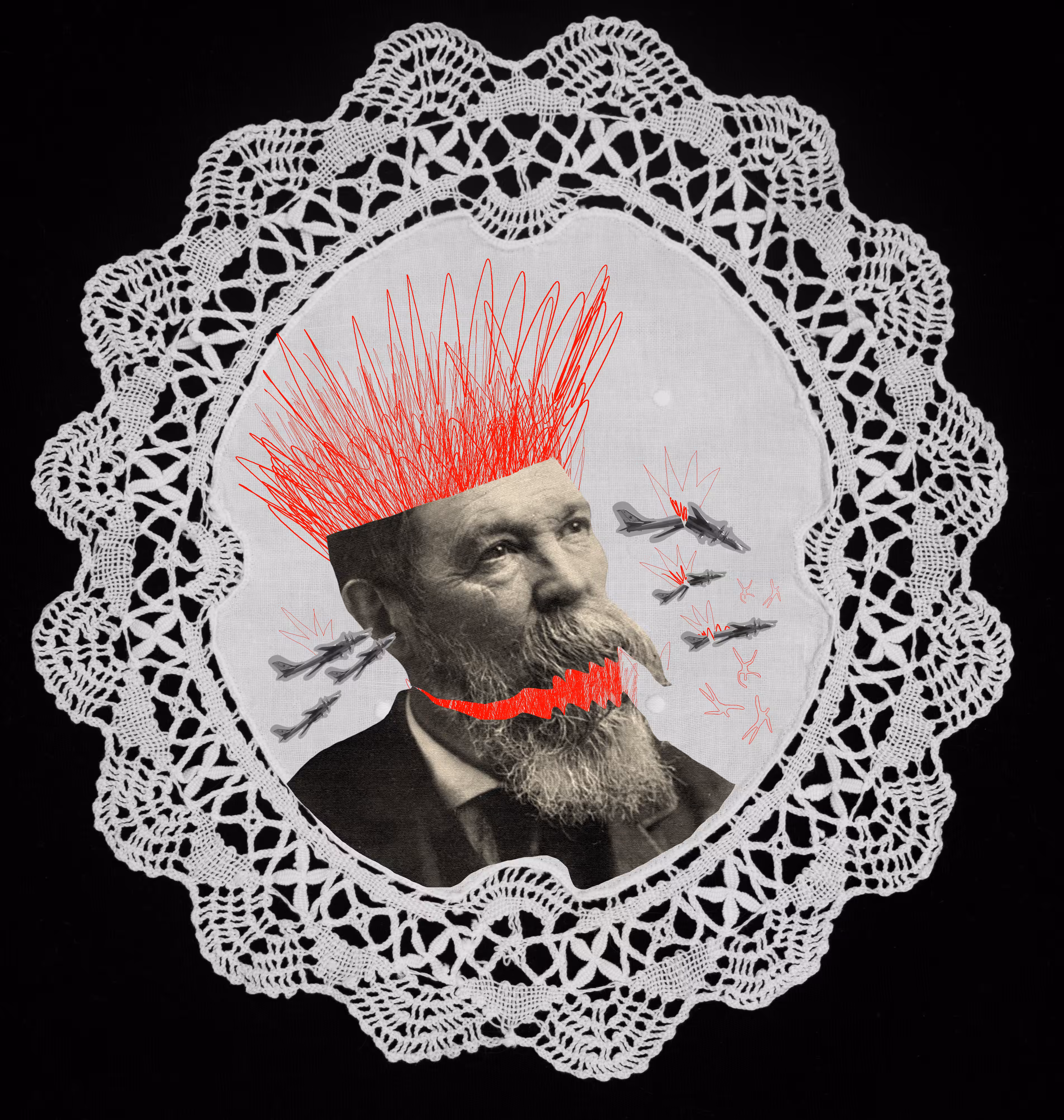 Engels. Cotton napkin. 