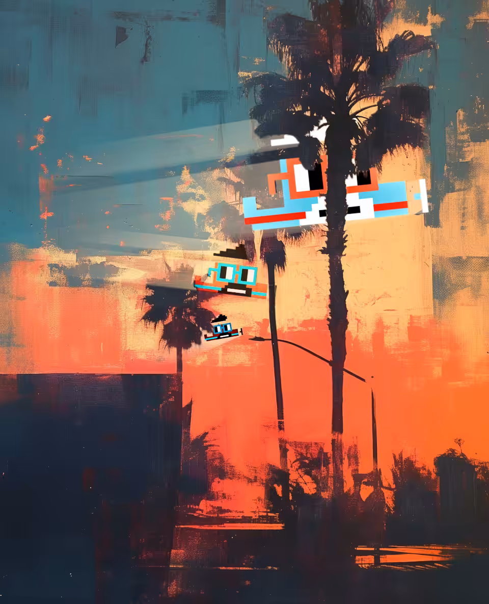Nouns Planes & Palms ⌐◨-◨