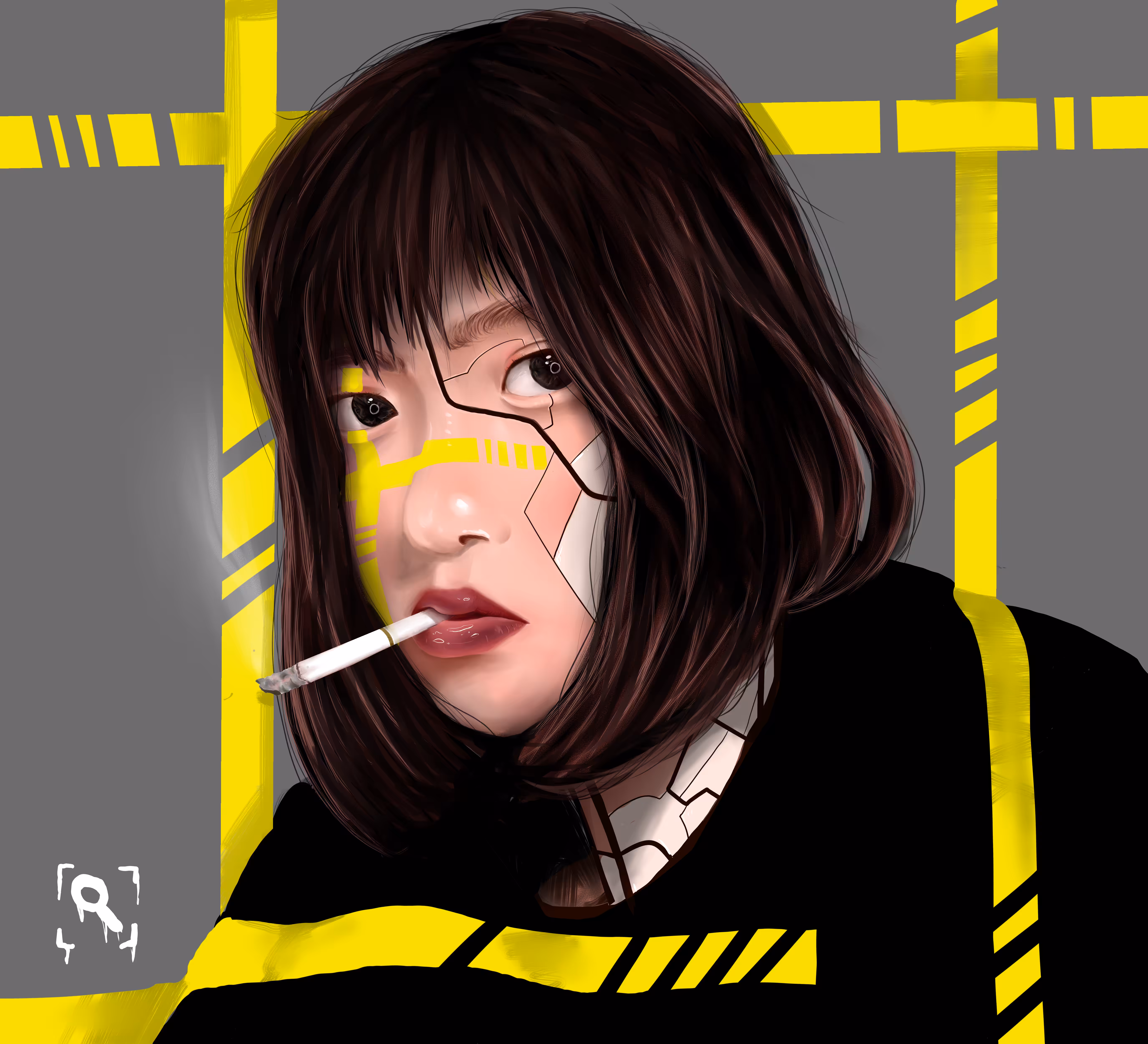 What A Woman - Smoking Area