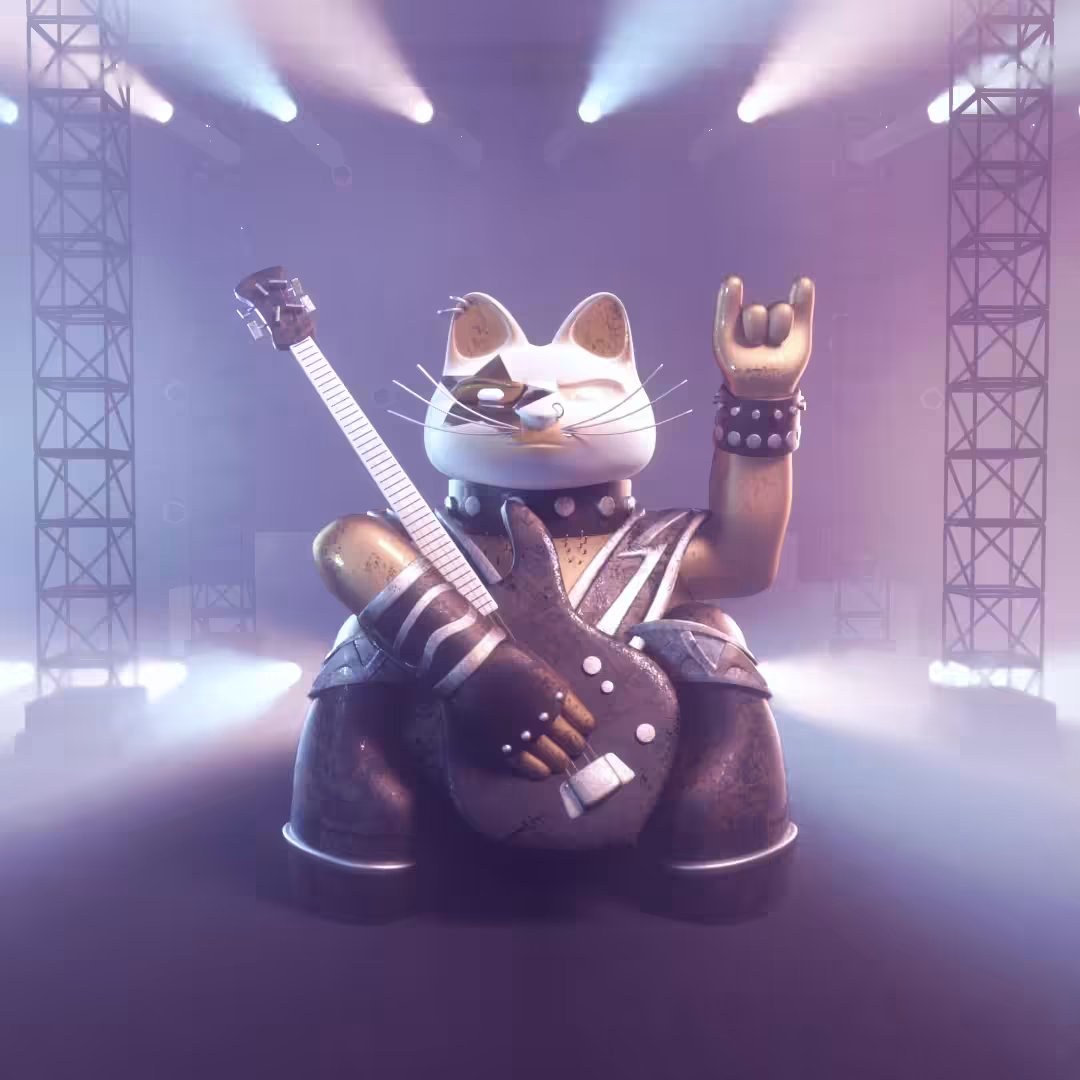 CryptoNekos 01: Manekiss Neko