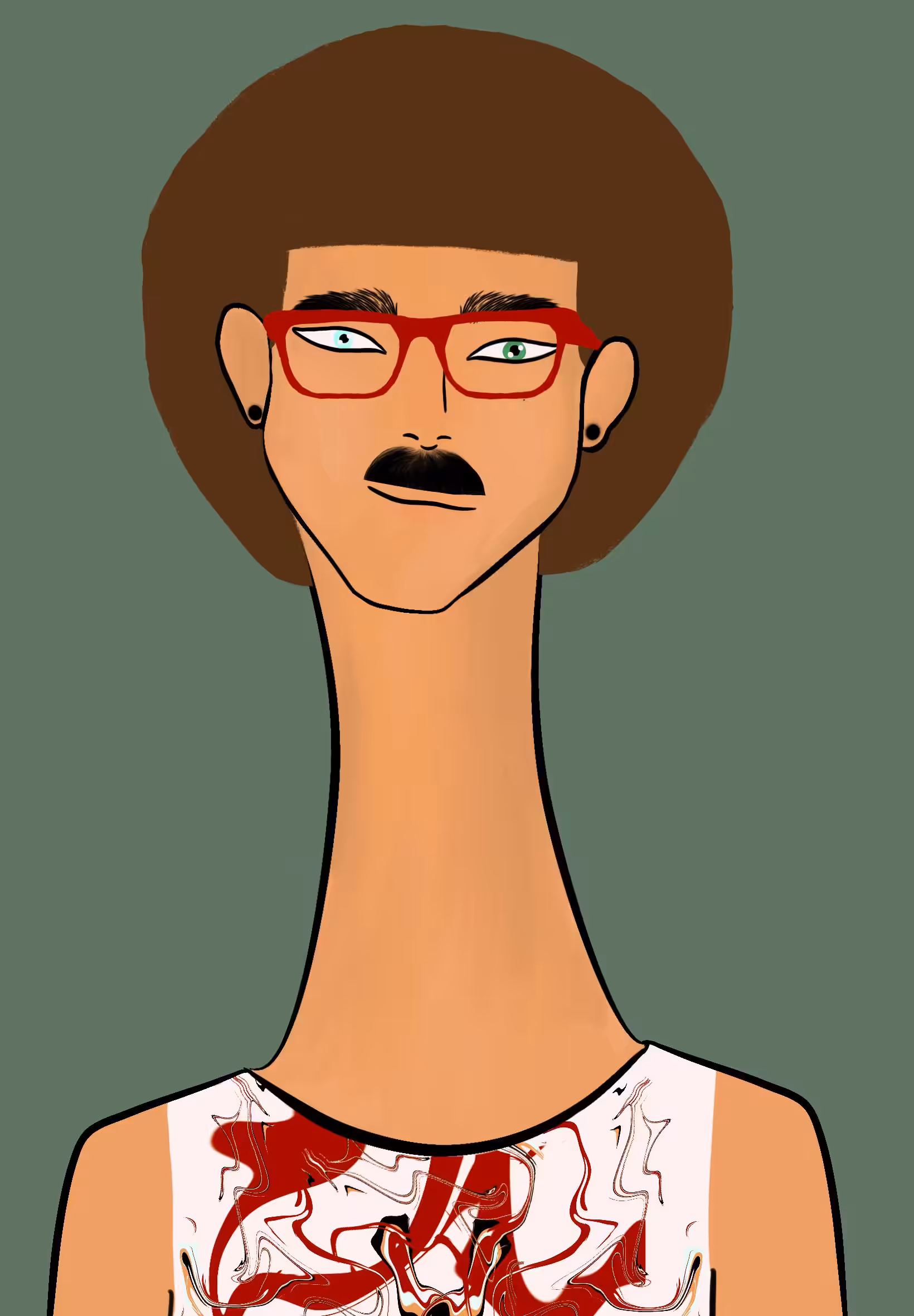 Long Neckie Fellas #3070