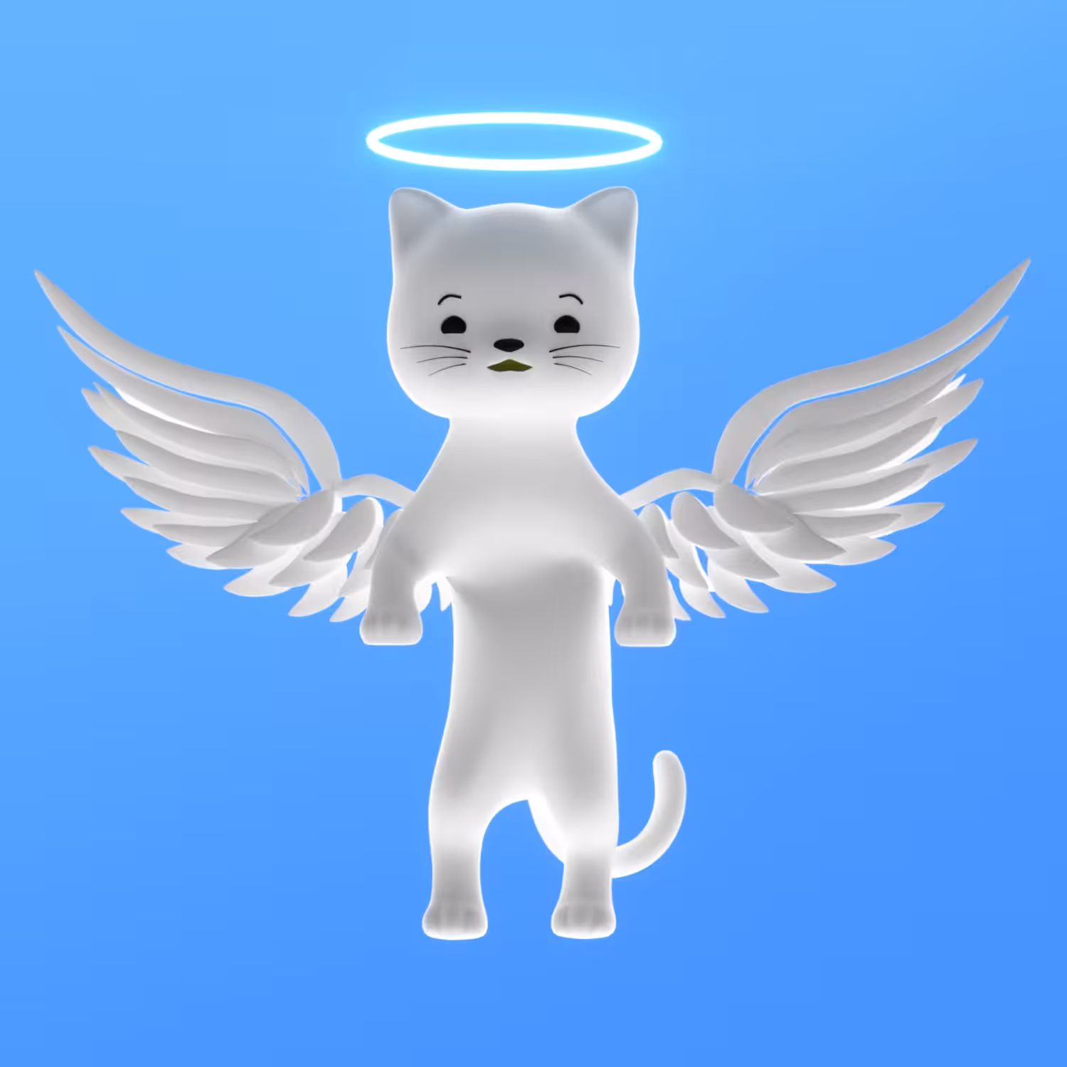 3D Meow Cat #128