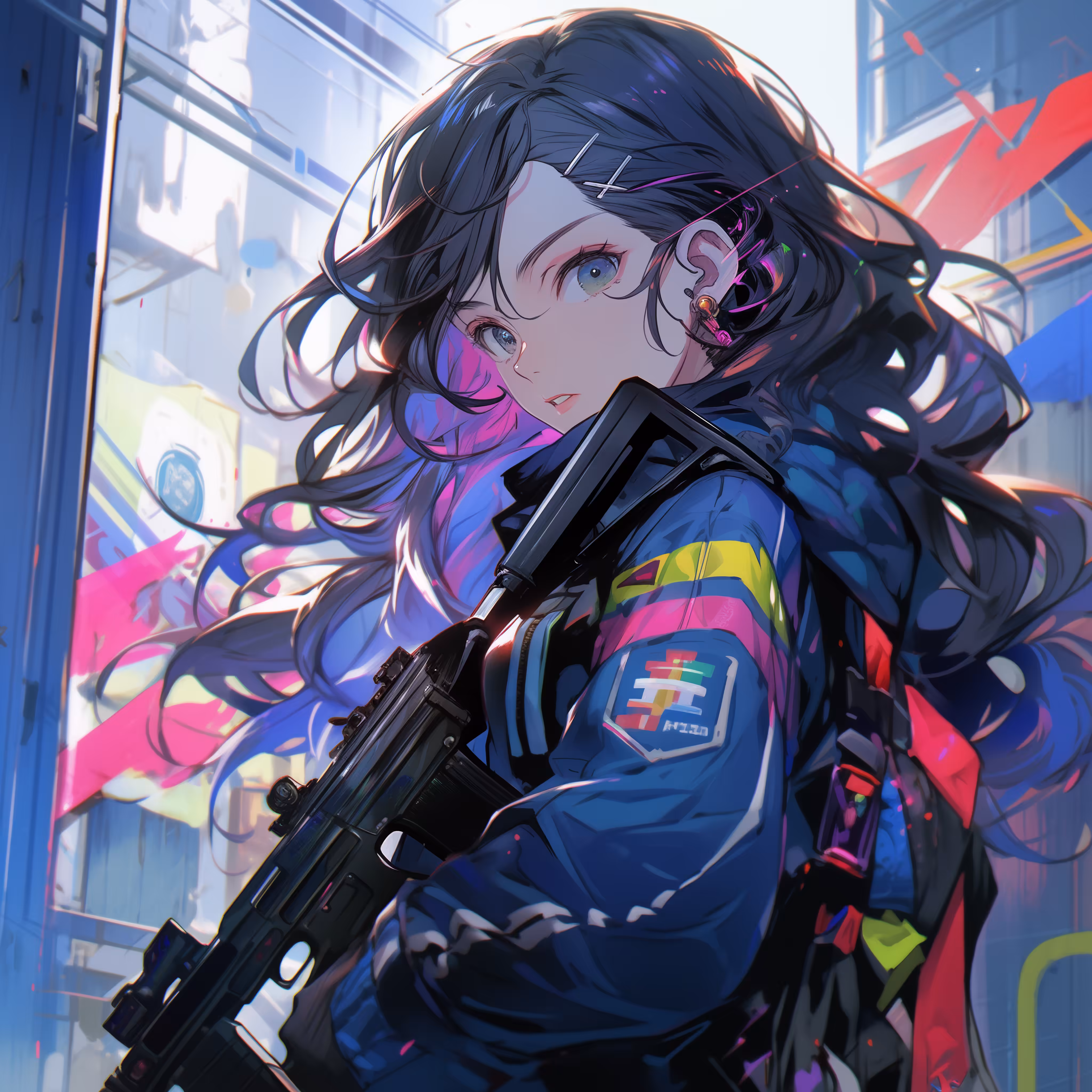 Neon Anime Enigmas: Neon Anime Enigma #10