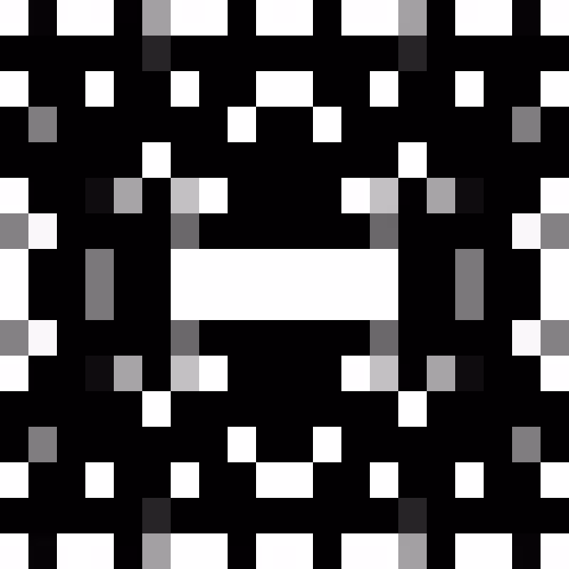 QR Glyphs Invaders #33