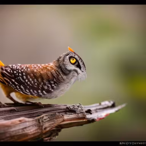 Yellow-eyed bird