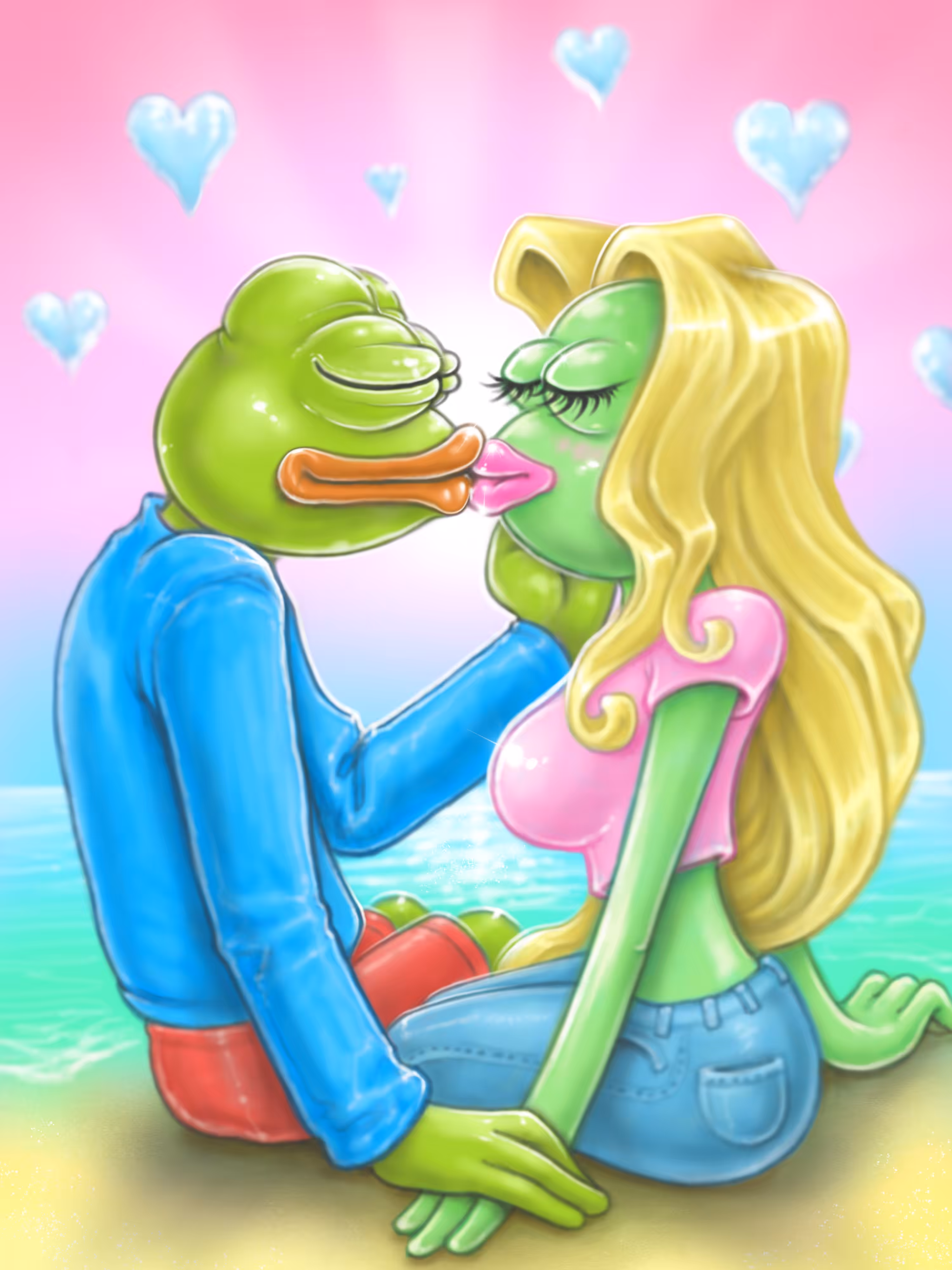 Our first kiss💋
