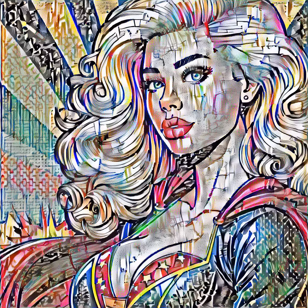Unique #1/5: Super Miss Crypto
