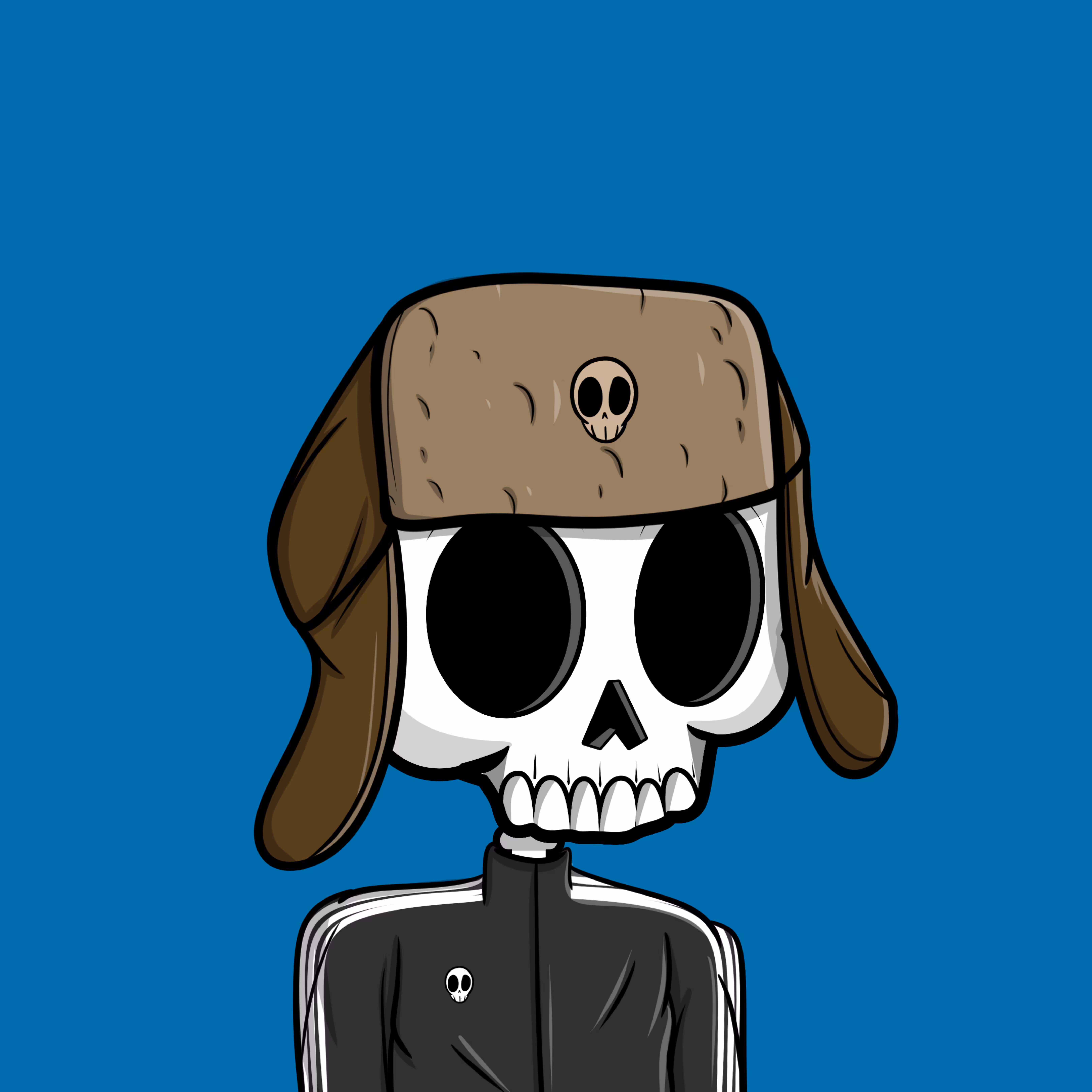 Edgar The Skeleton -  Slav #320