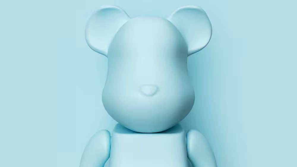 Series 1 - Pantone 628U Be@rbrick #5