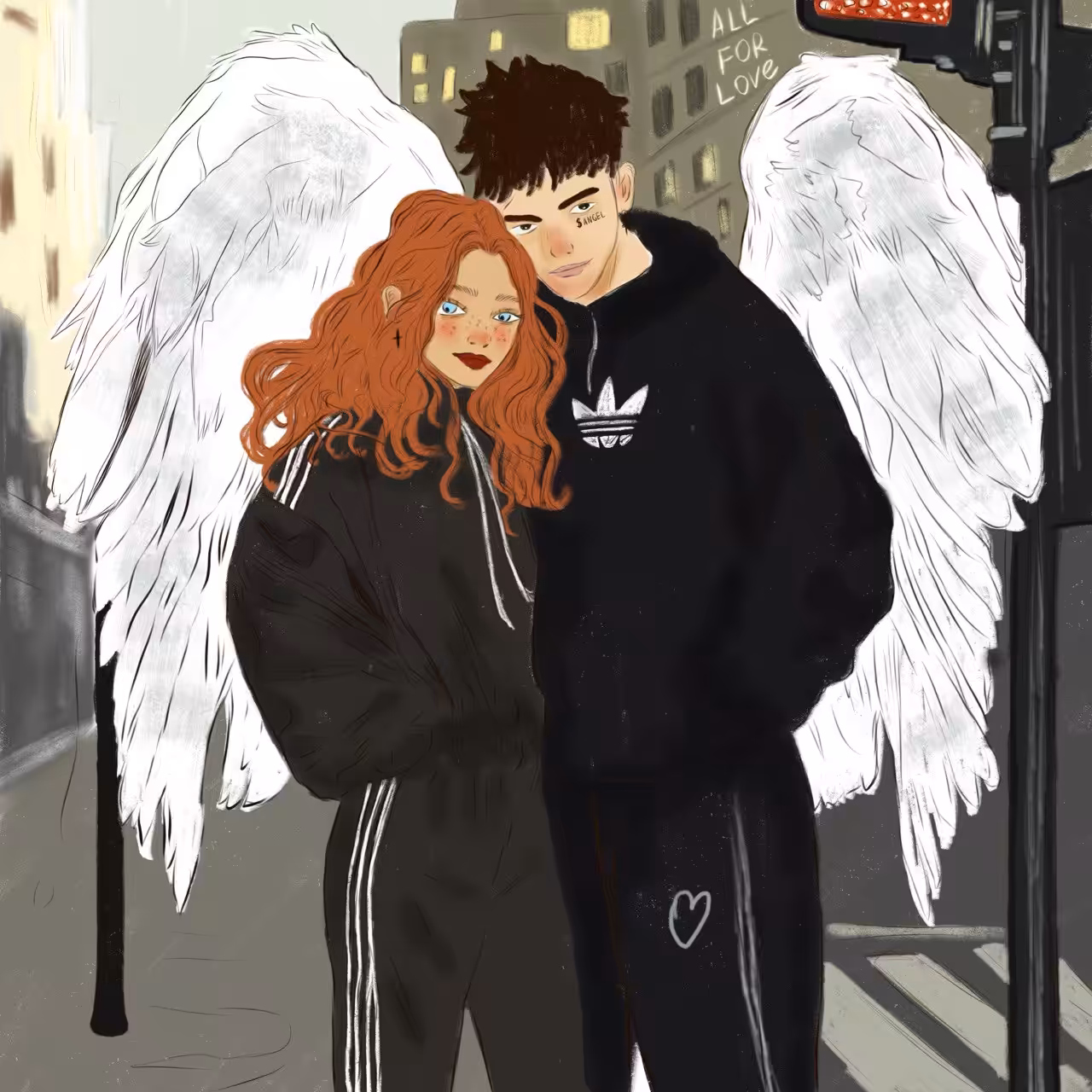 If you've found your angel, don't let him go.