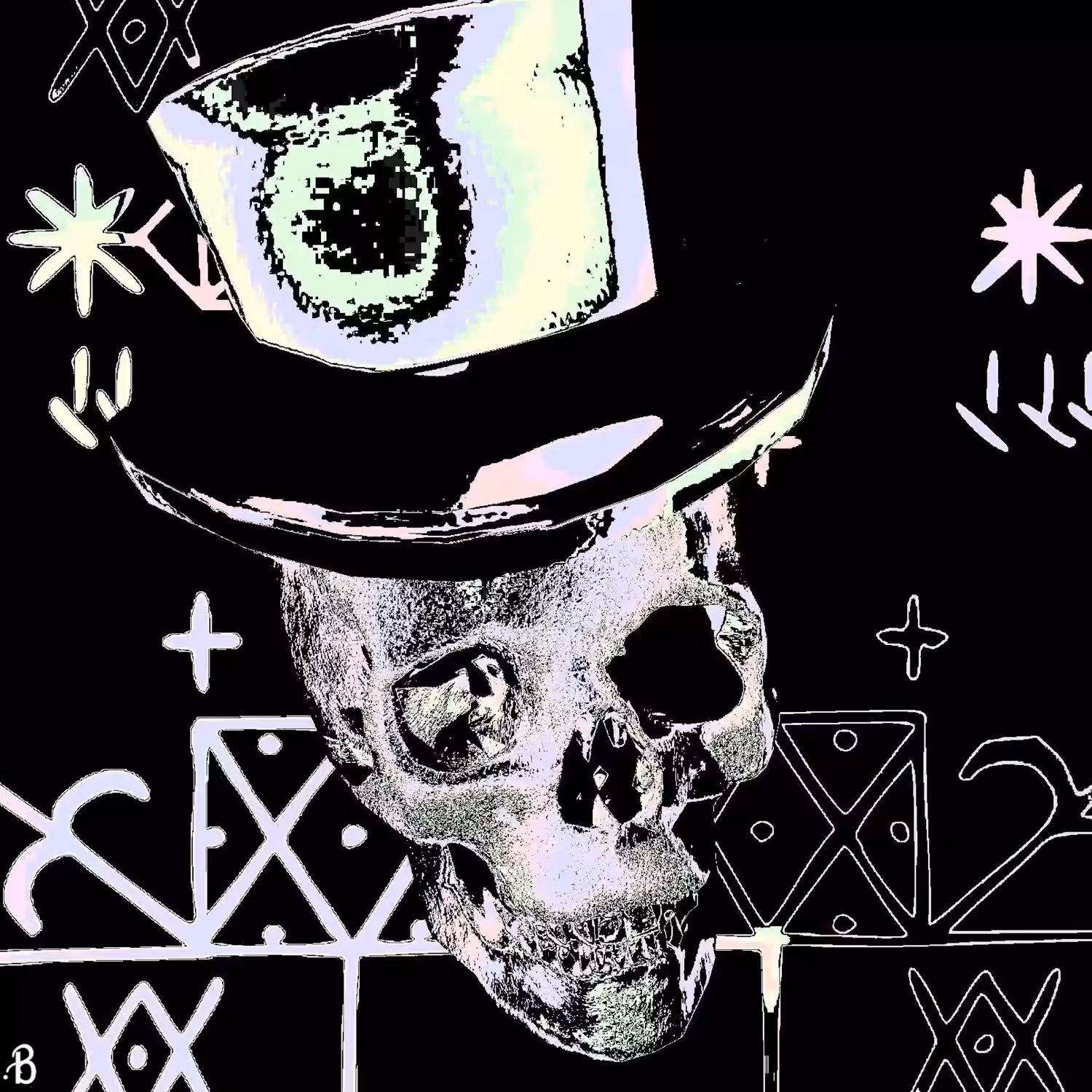 Veve of Baron Samedi