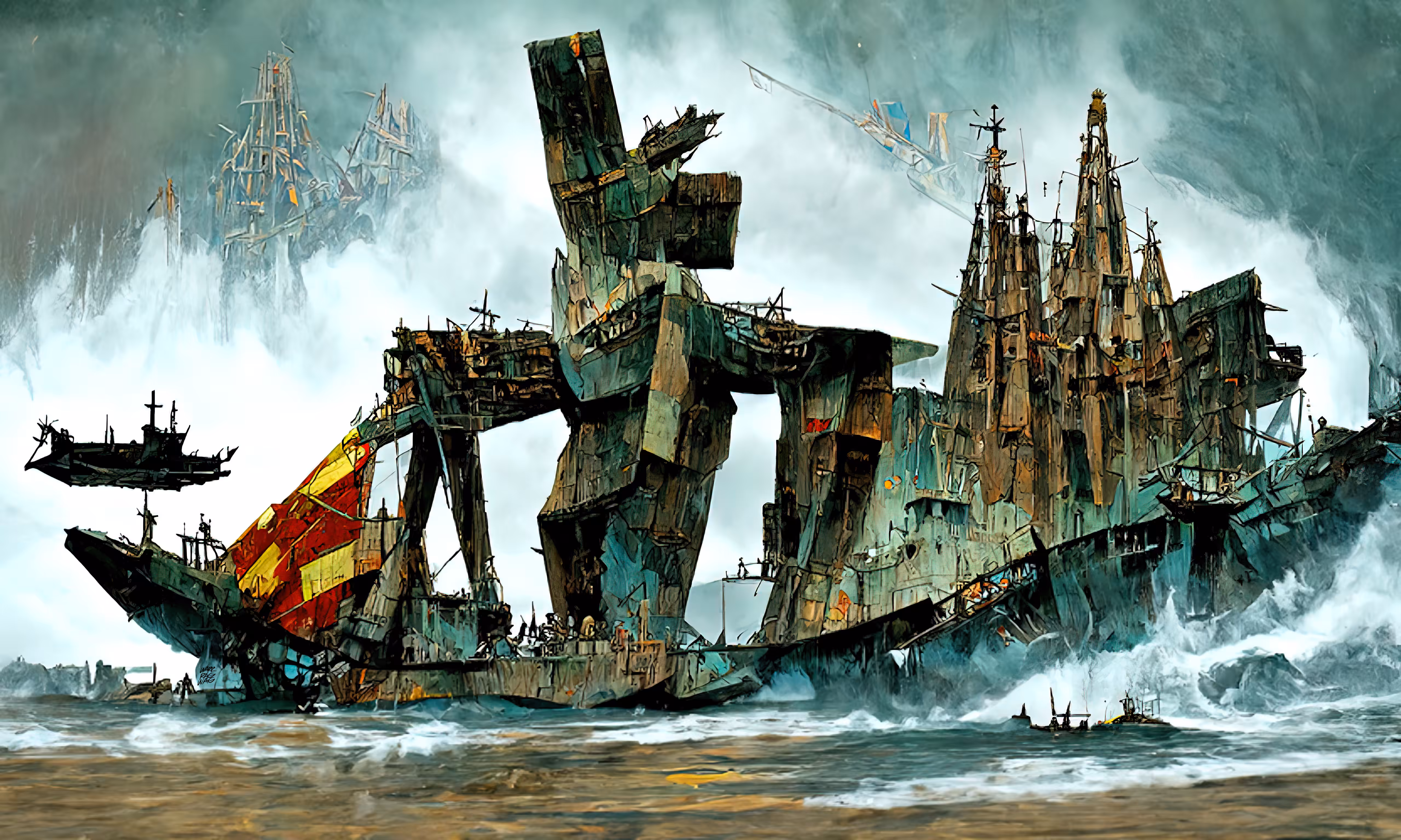 The Fierce Sea 1