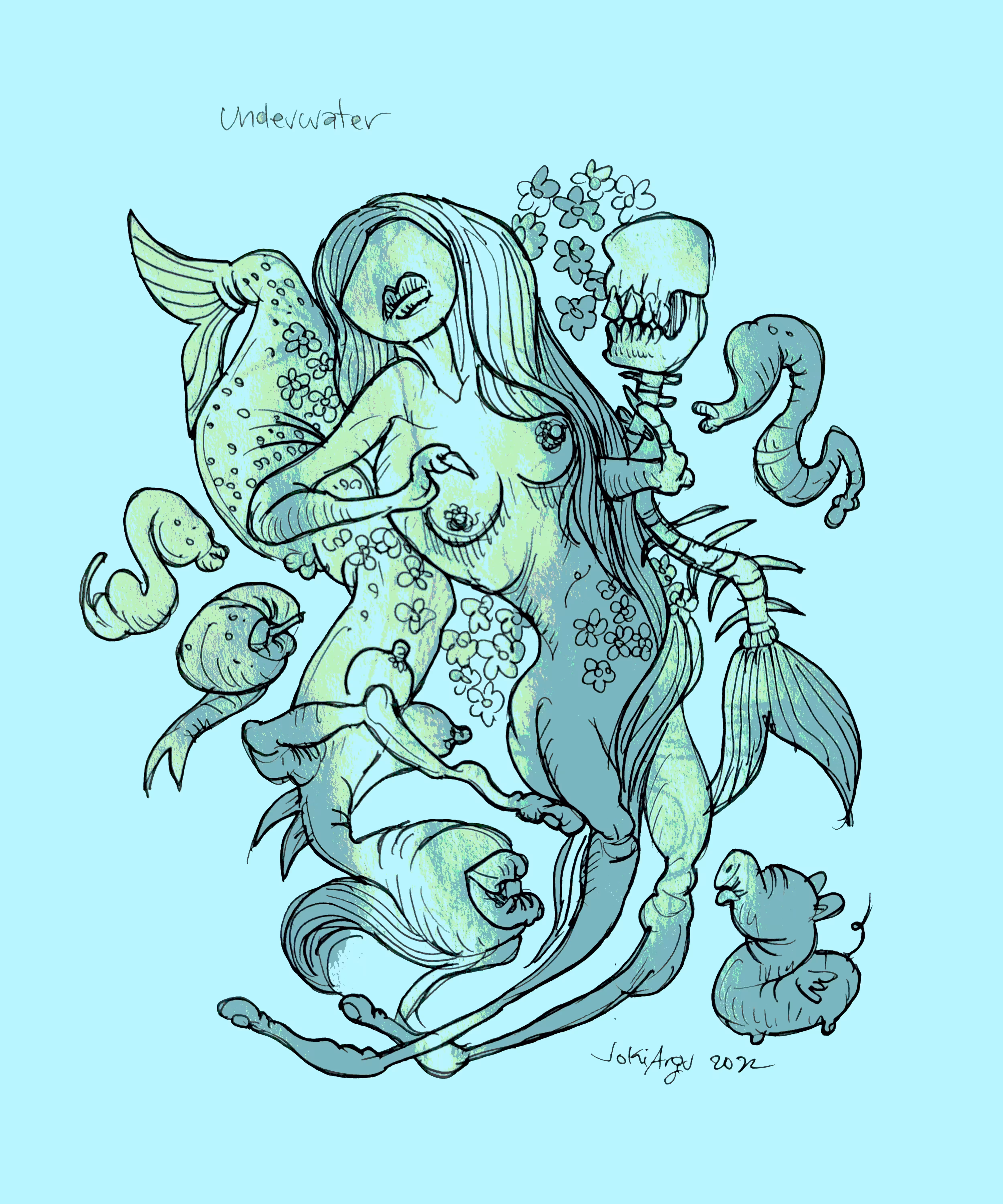 underwater