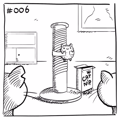 Suicidal Hamster #006 - Scratching Post