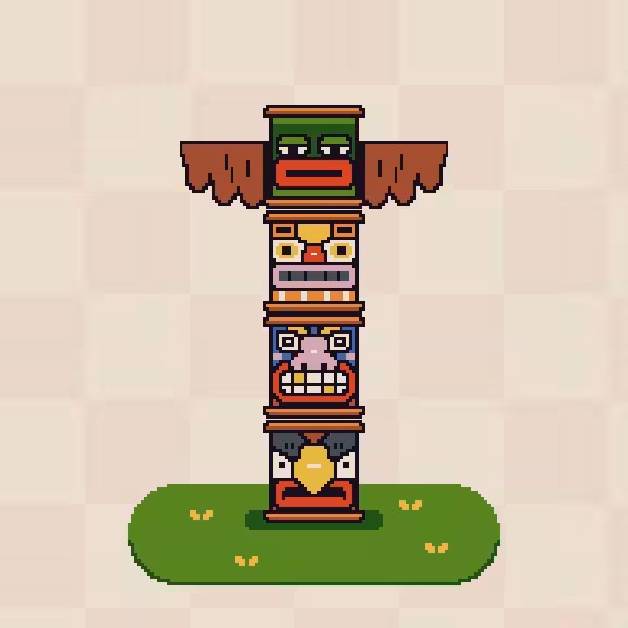 Tiki Totem #4