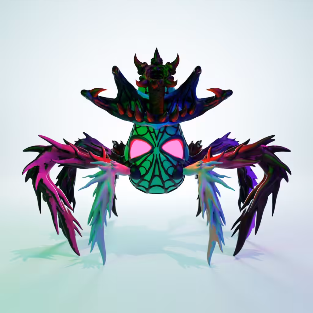 Alien Spider Head