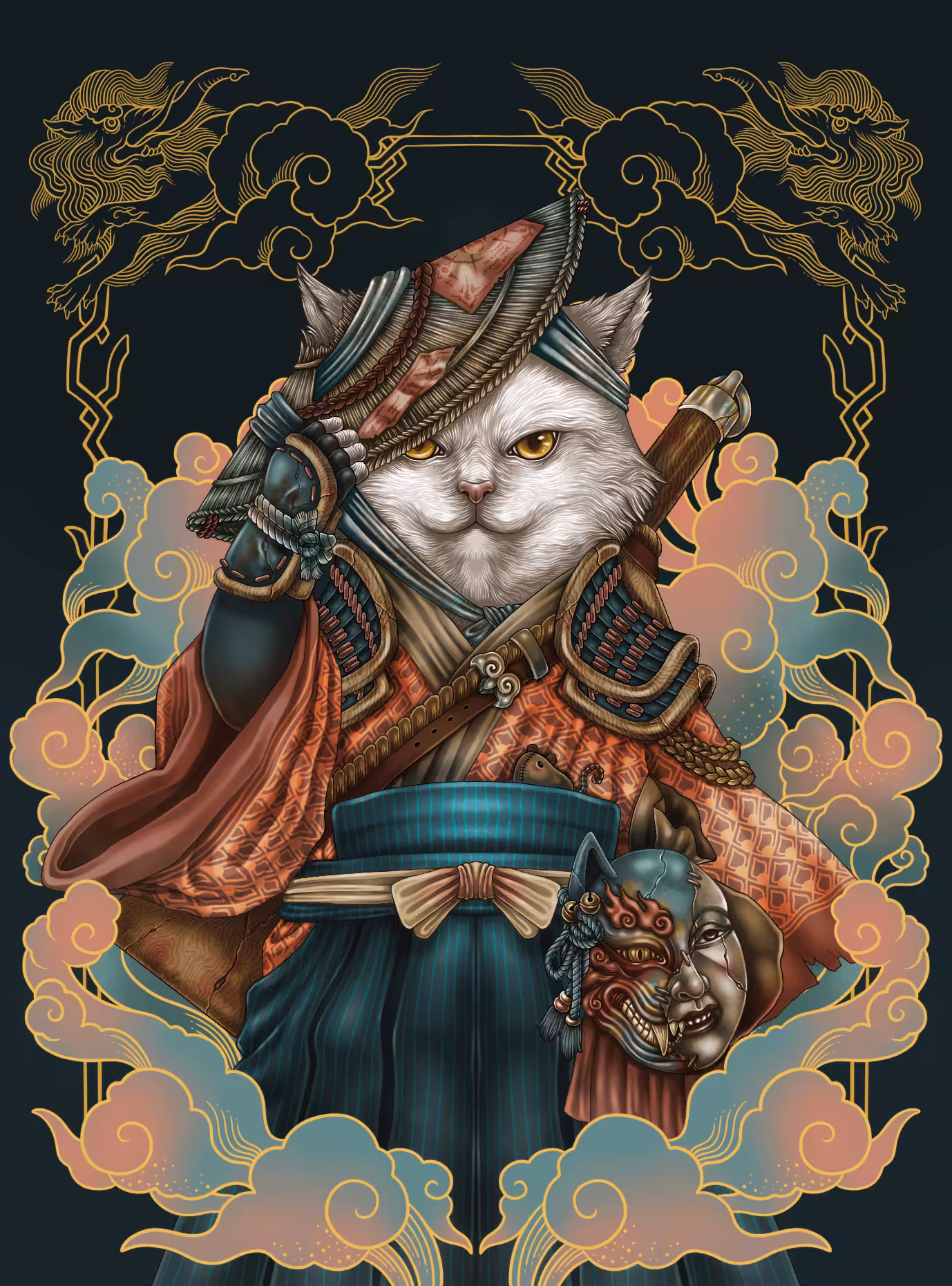 Tailless Evil Cat