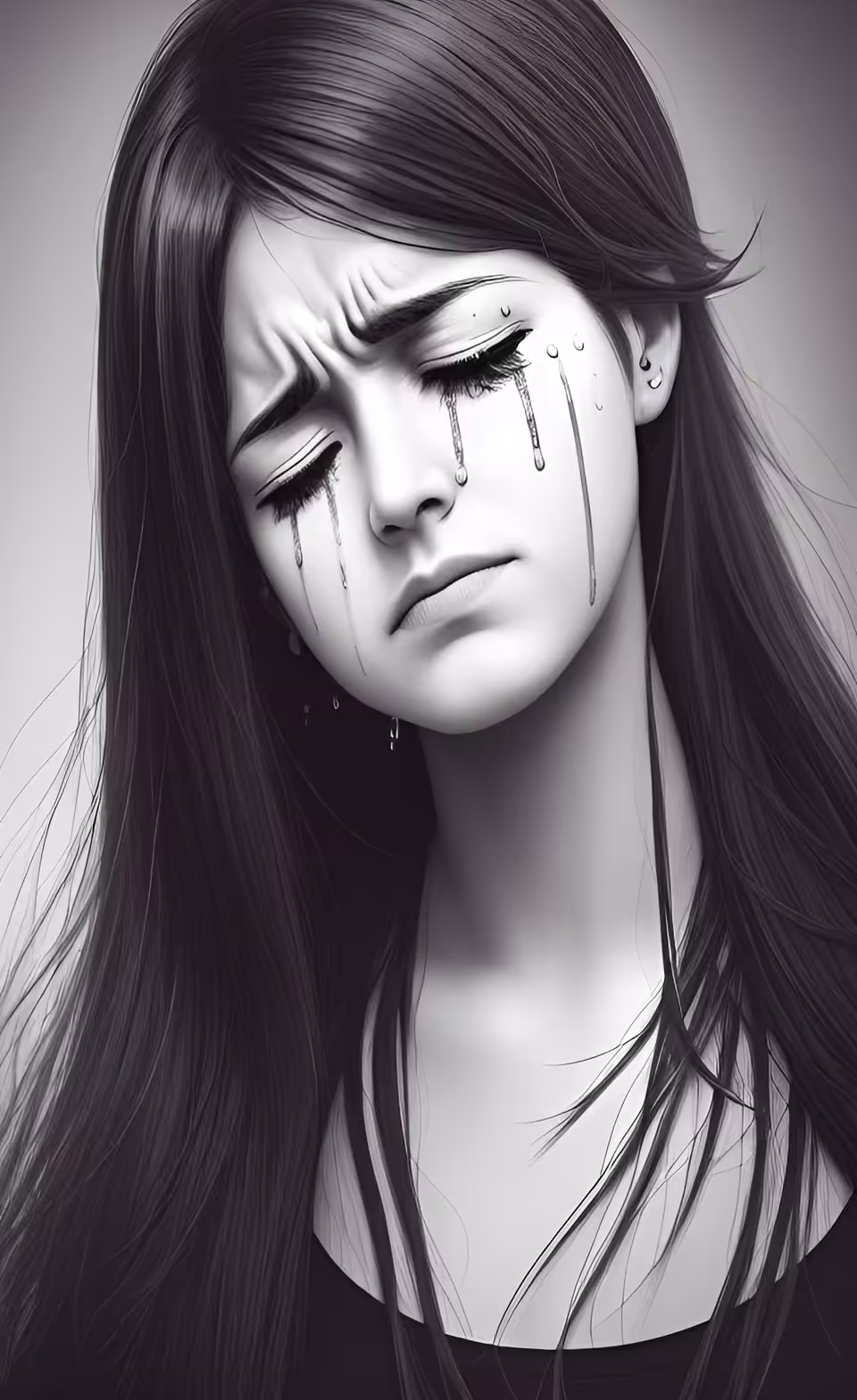 Pain inside of you: sadness