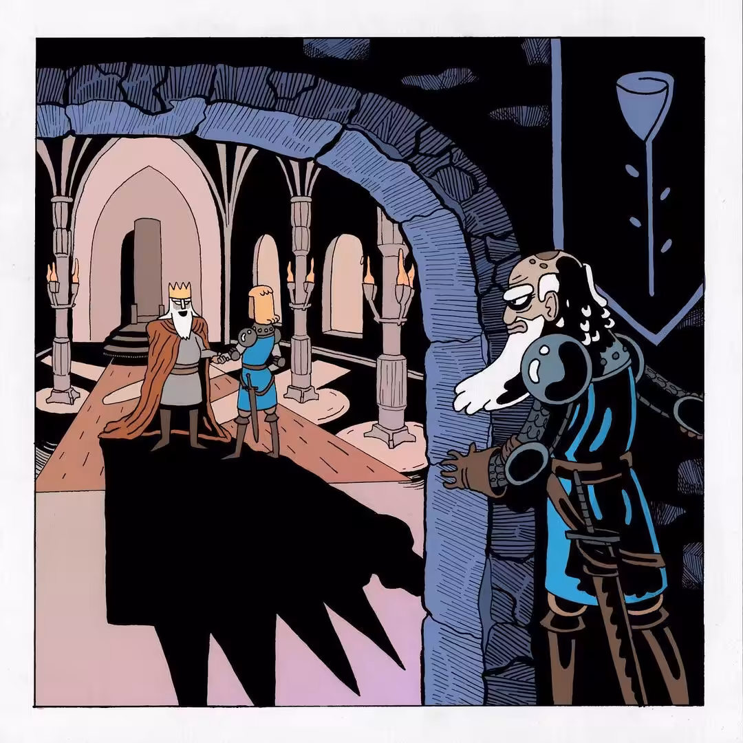 THREE PANEL CRIMES: YE GOLDEN OLDENS - 1