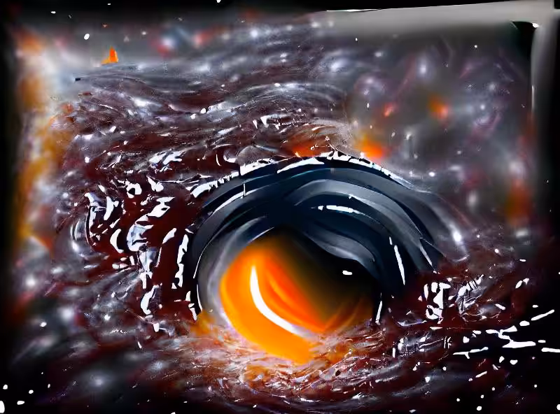 Exploring the galaxy with a black hole in the middle.