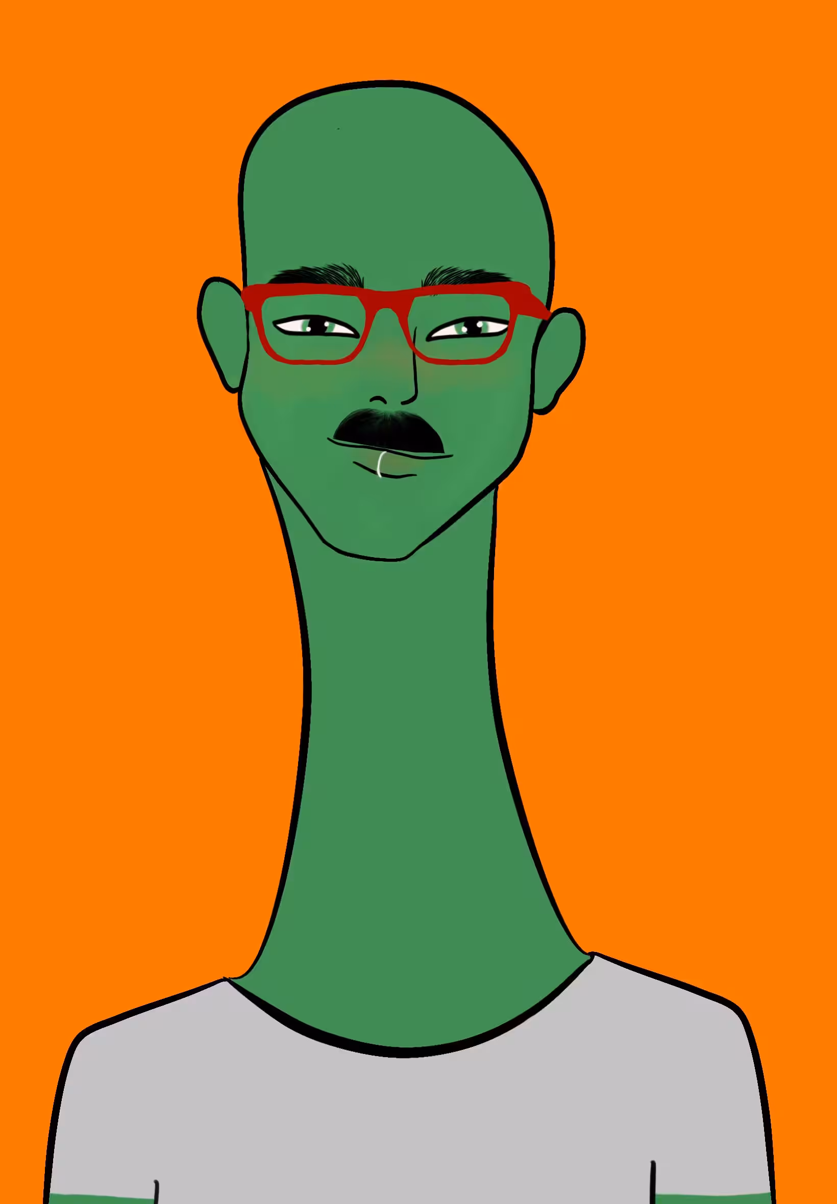 Long Neckie Fellas #1956