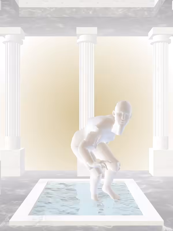 The Sneaky Luminescent Beige Woman #156