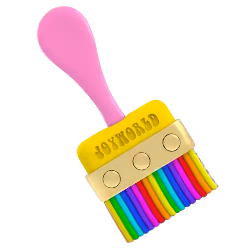 JOYWORLD JOYtoys: Alpha Chromatic Flat Brush