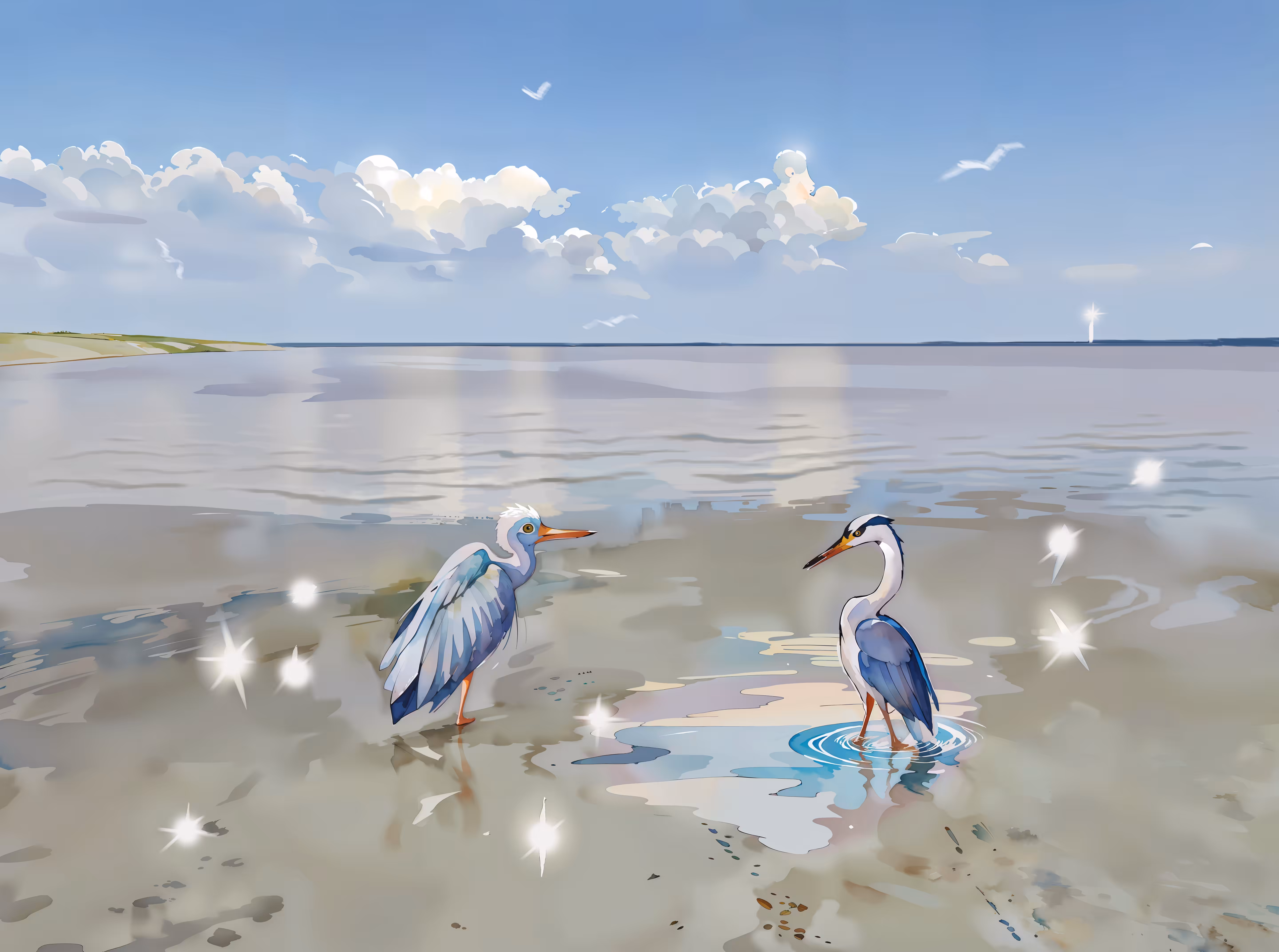 Herons' Ballet