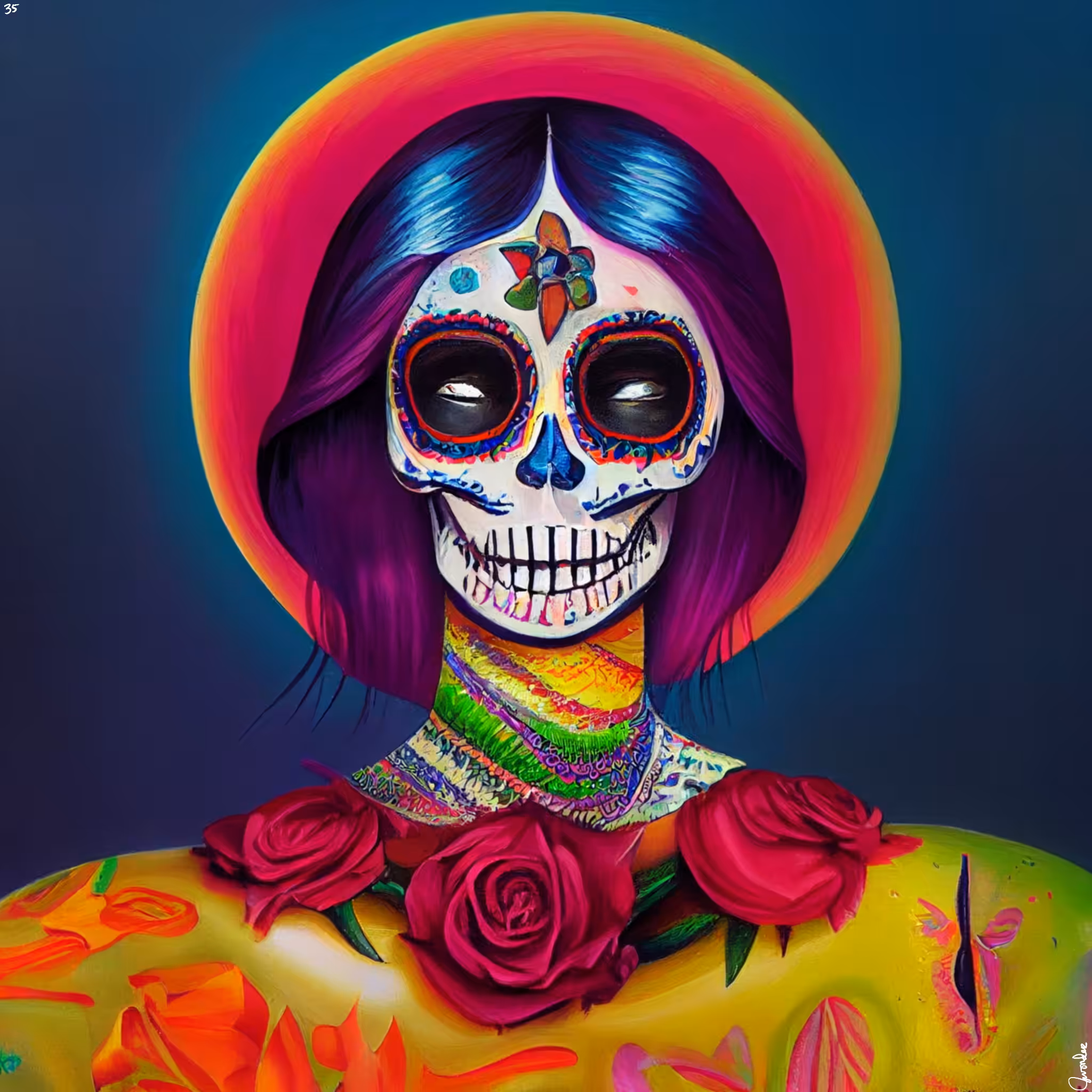sugar skull #35