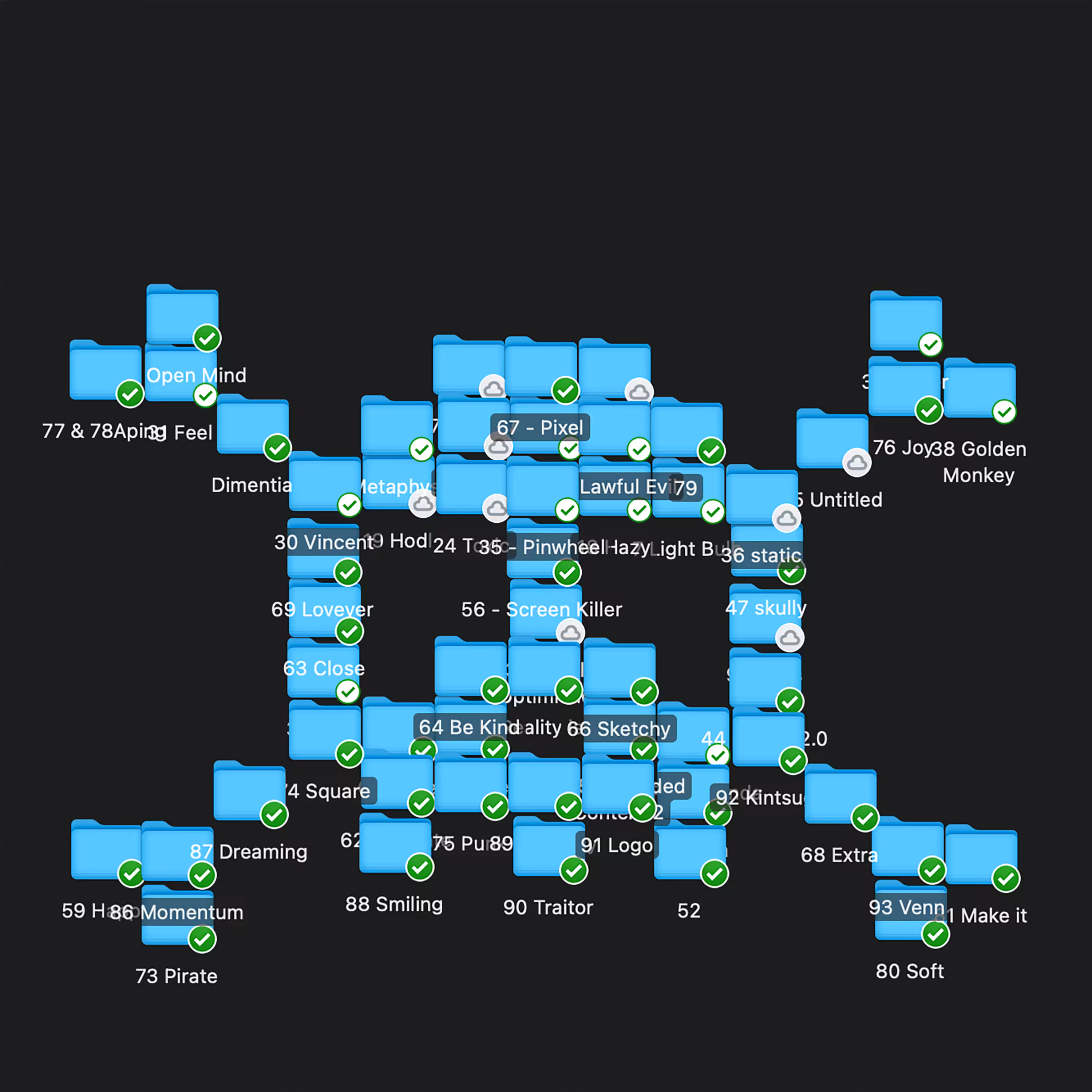 MNiML v1 (Old): #96 - Skull Folder