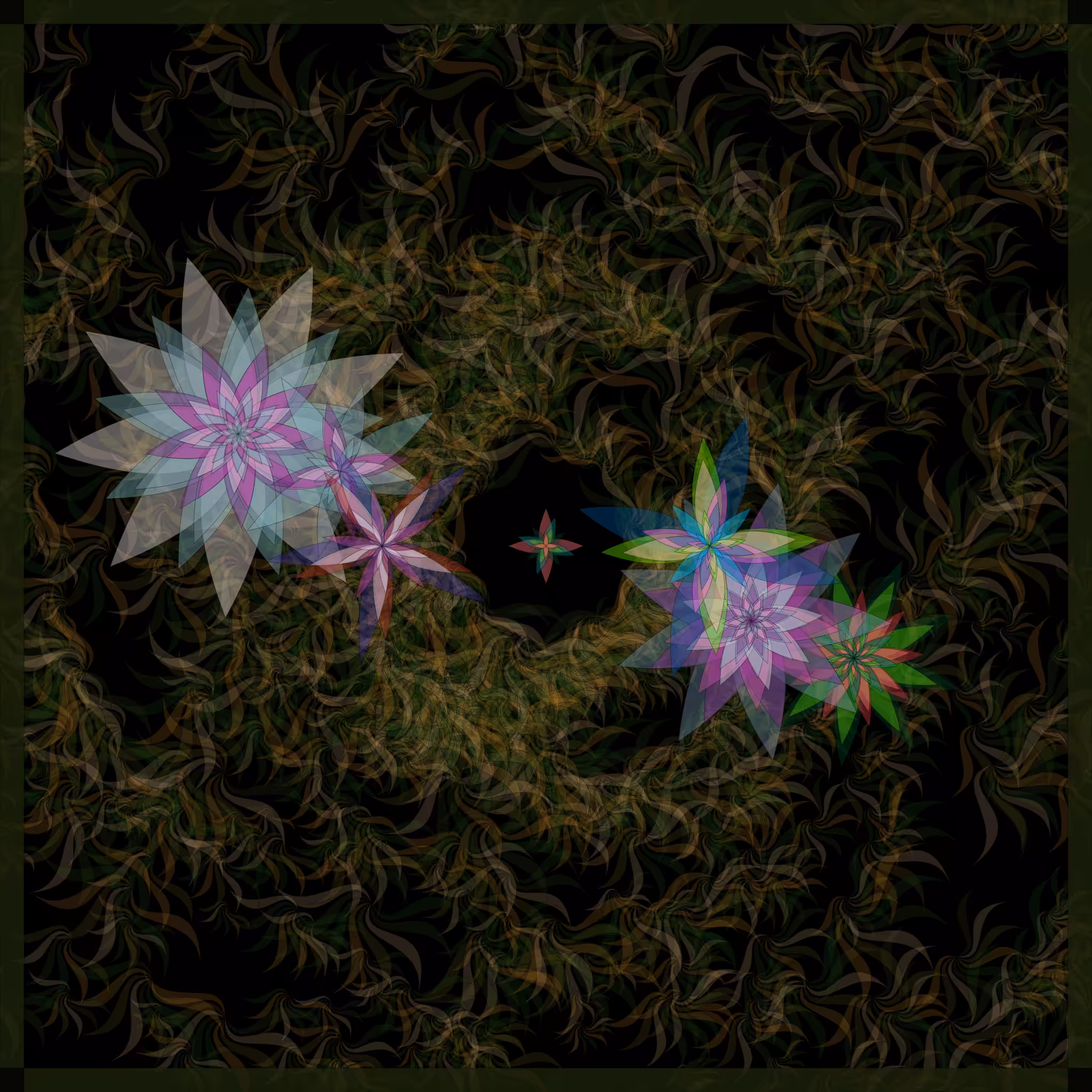Bezier Garden #121
