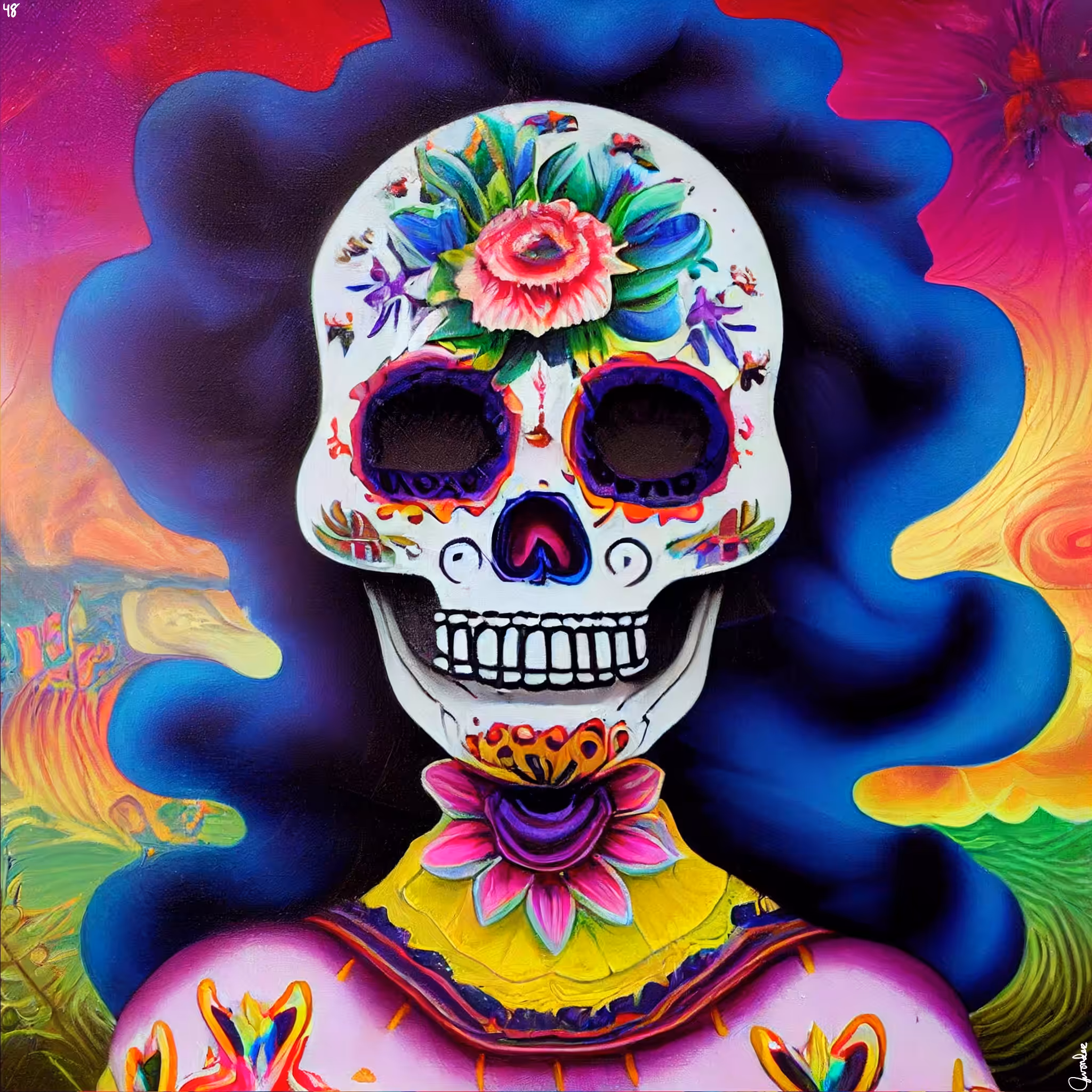sugar skull #48