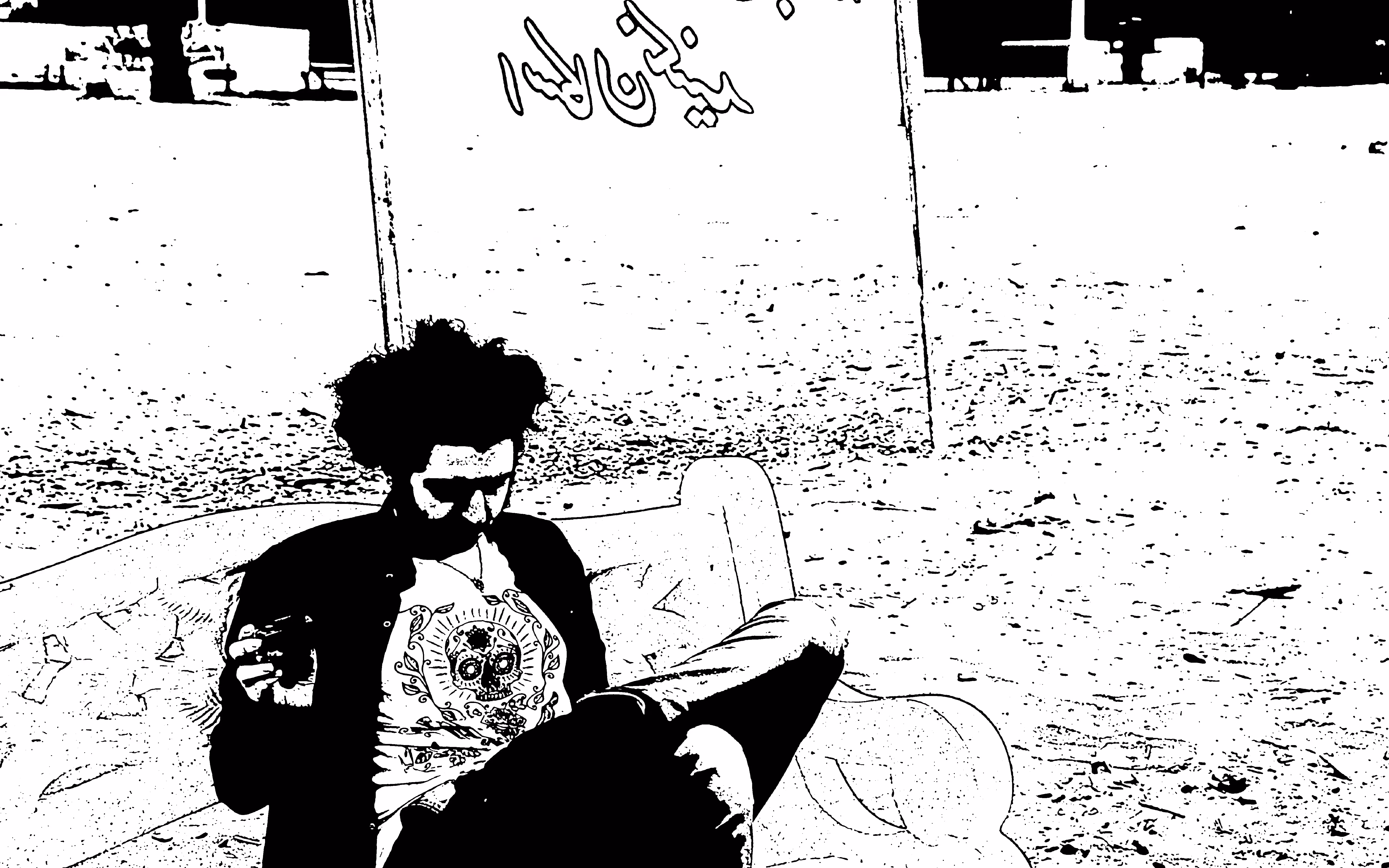 B & W the only artist