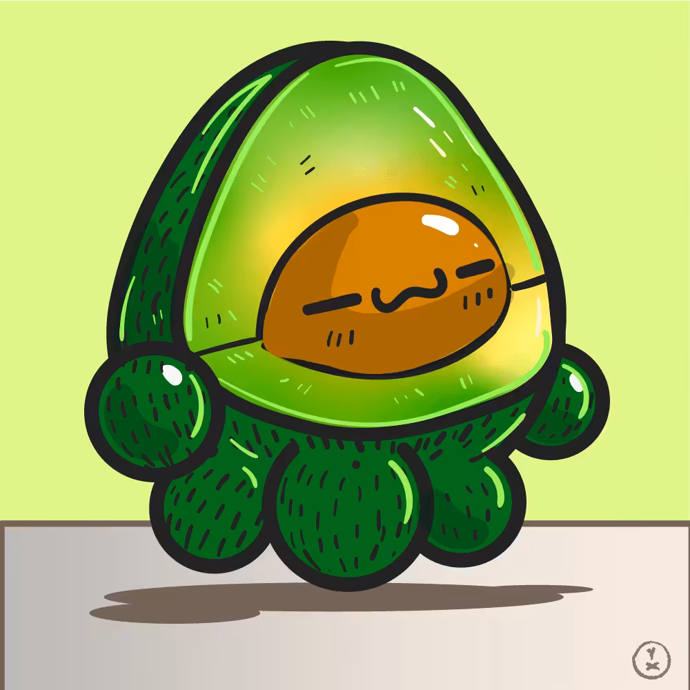 Octogang #0139	(Atomic Avocado)